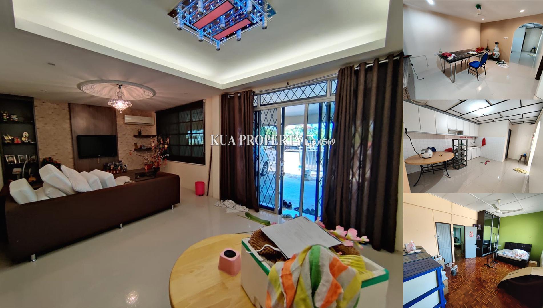 Double Storey Terrace intermediate House For Rent! at Arang Road, Kuching