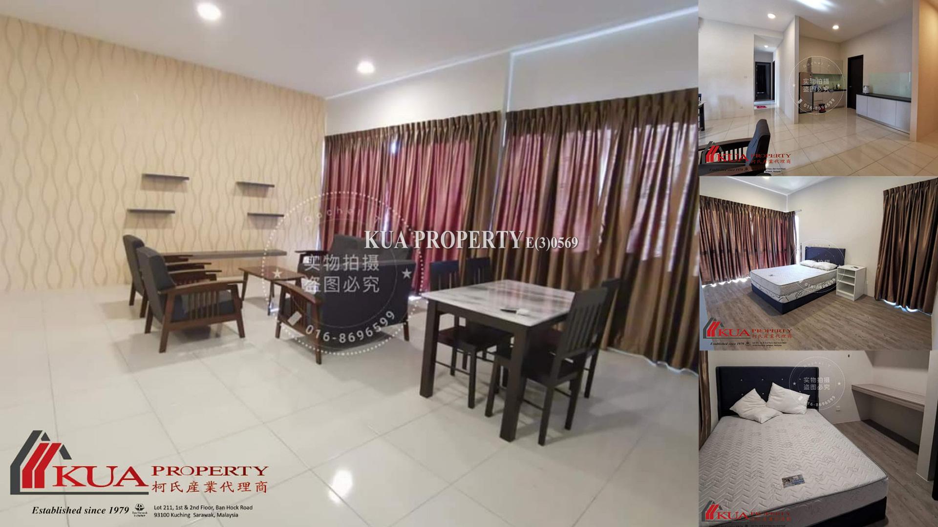 New Double Storey Corner Terrace House For Sale! at Taman Kalien, Jalan Sungai Tapang