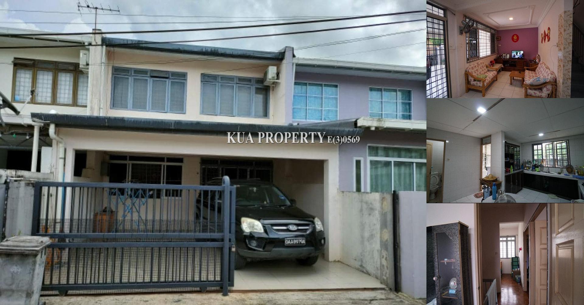 Double Storey Intermediate House For Sale! at Jalan Bunga Kenanga, Taman Fitrah