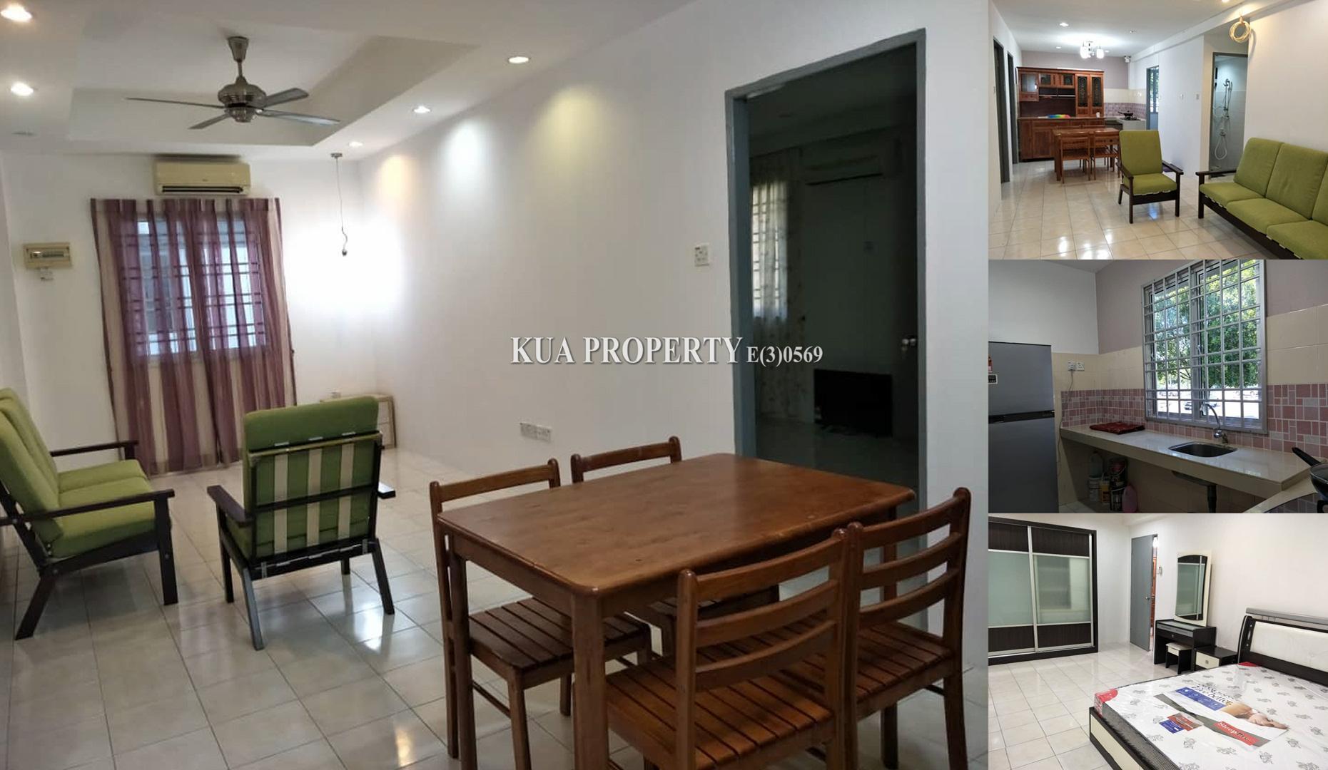Ground Floor Samajaya Apartment For Rent! at Jalan Usahajaya, Muara Tabuan