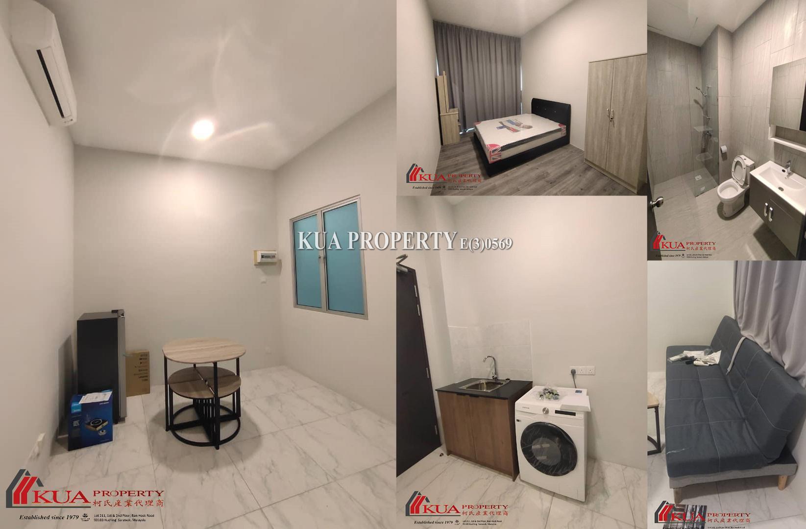 Liberty Grove Studio Unit For Rent! at 7th Mile, Kuching
