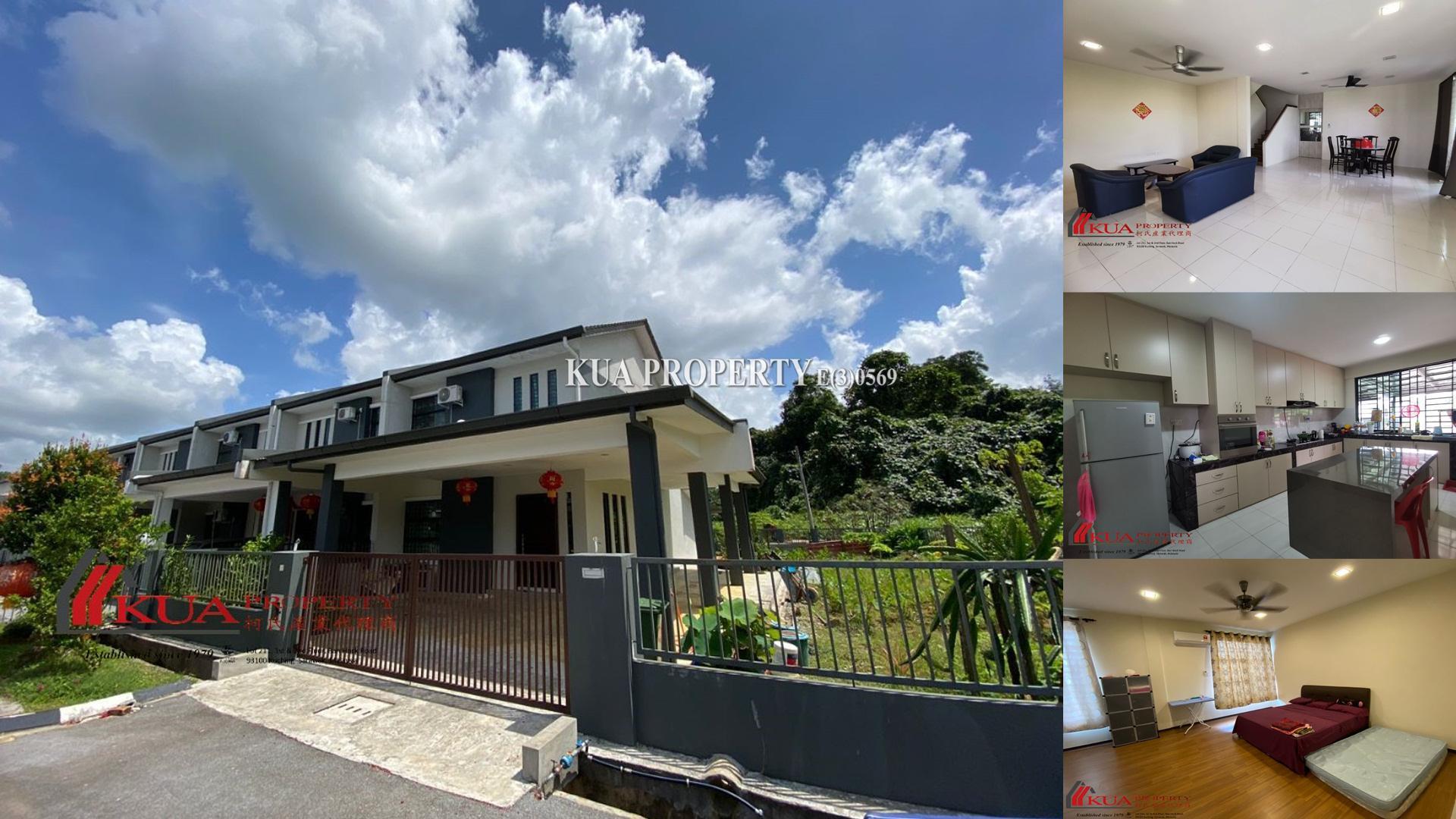 Double Storey Terrace Corner House For Rent! at Moyan Residence