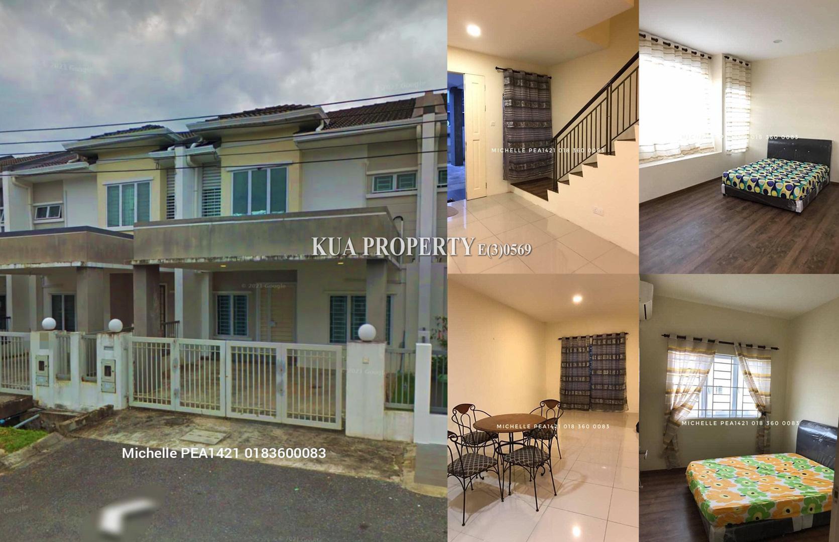 Double Storey Terrace intermediate House For Sale!at Tabuan Tranquility