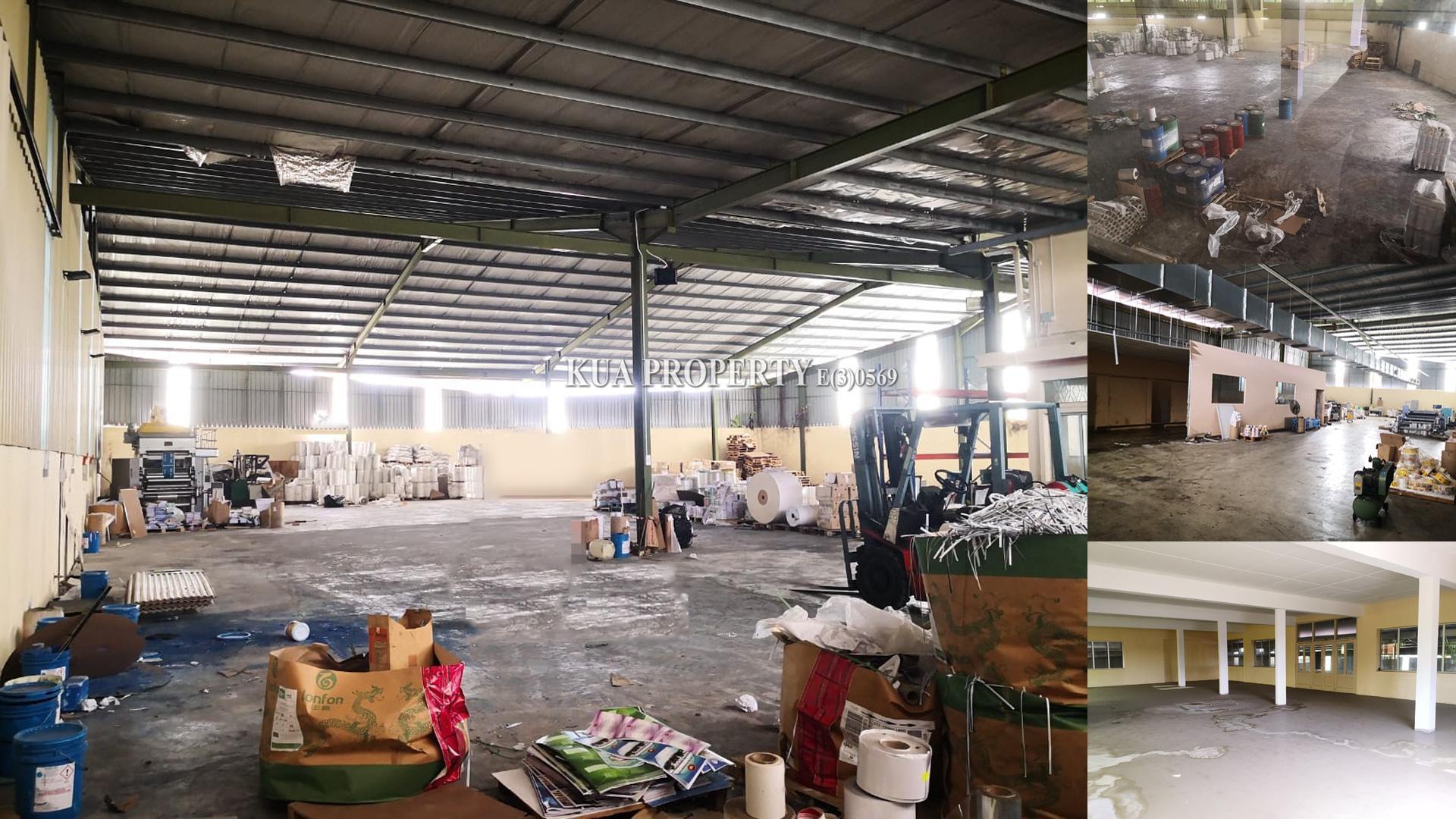 Detached Warehouse for Rent!! at Foochow Road, Kuching