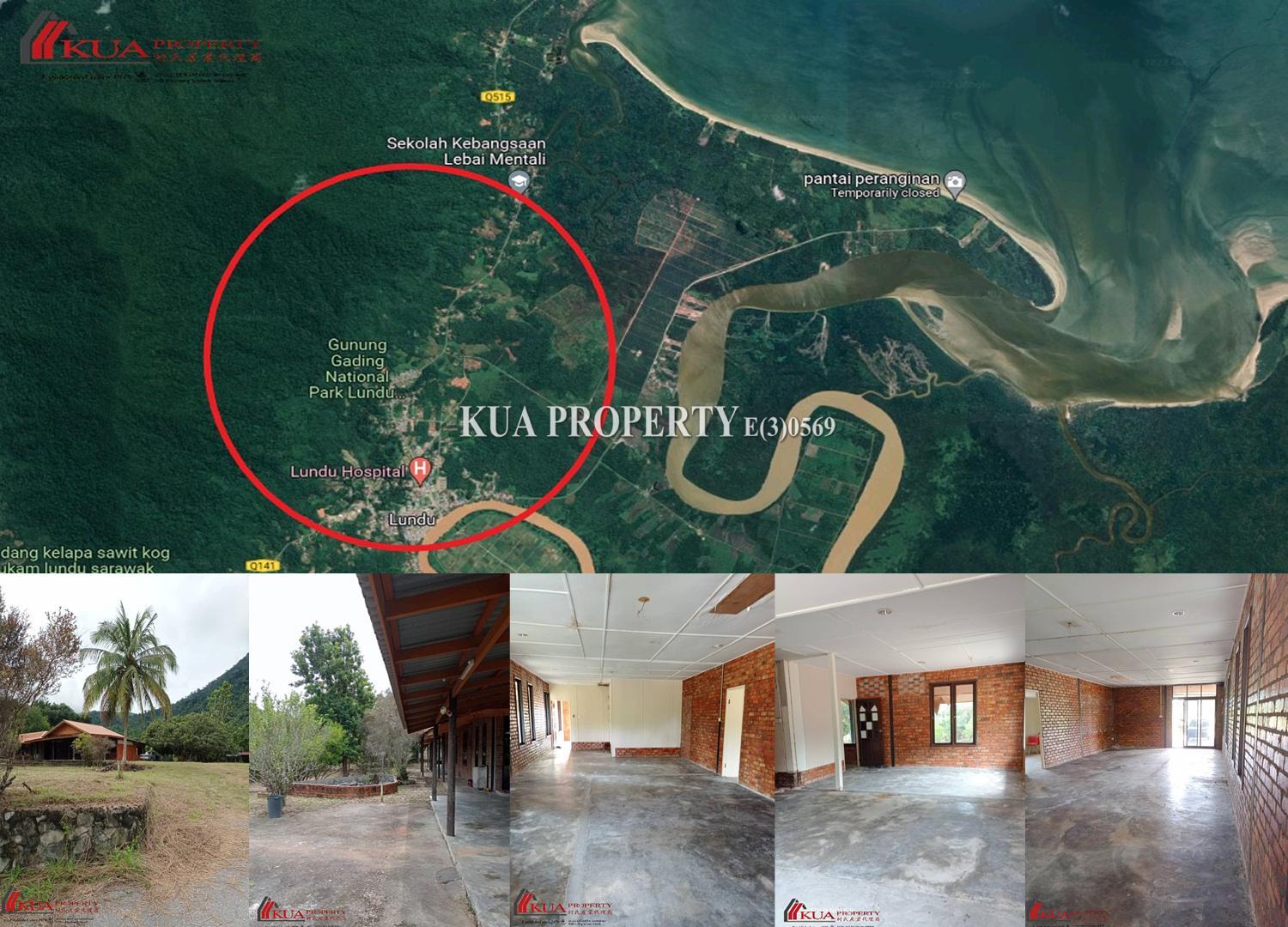 Land with Detached House For Sale! at Lundu,Sarawak