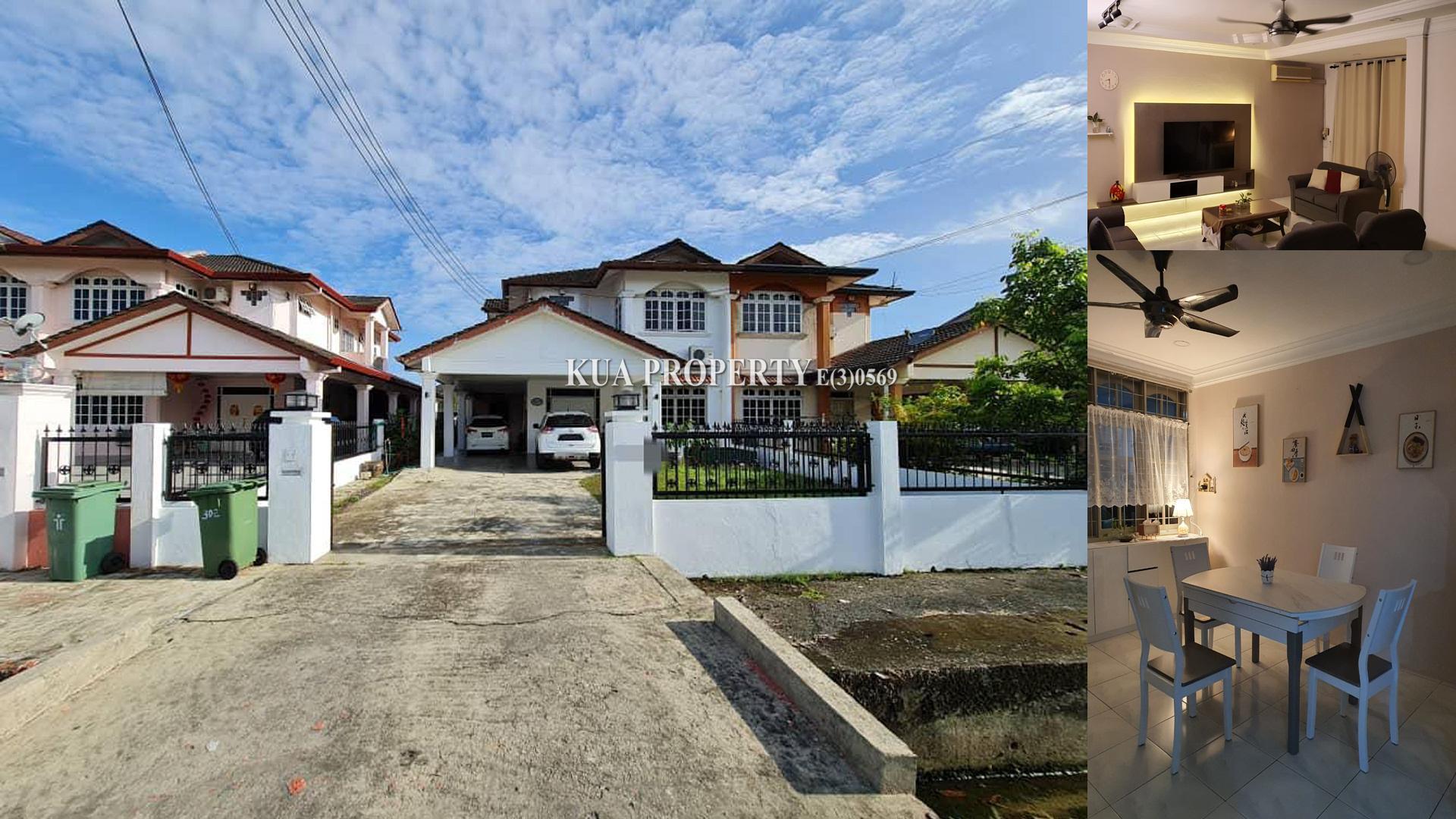 Double Storey Semi Detached House For Sale! at Arang Road, Kuching