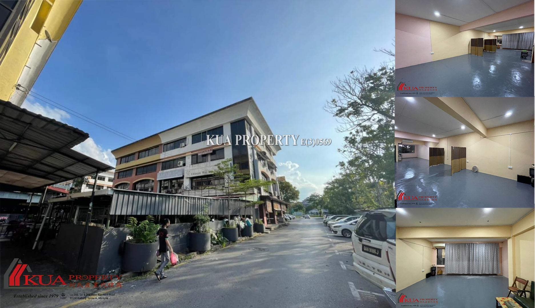 Second Floor Office/Shoplot For Rent! at 3rd Mile, Kuching
