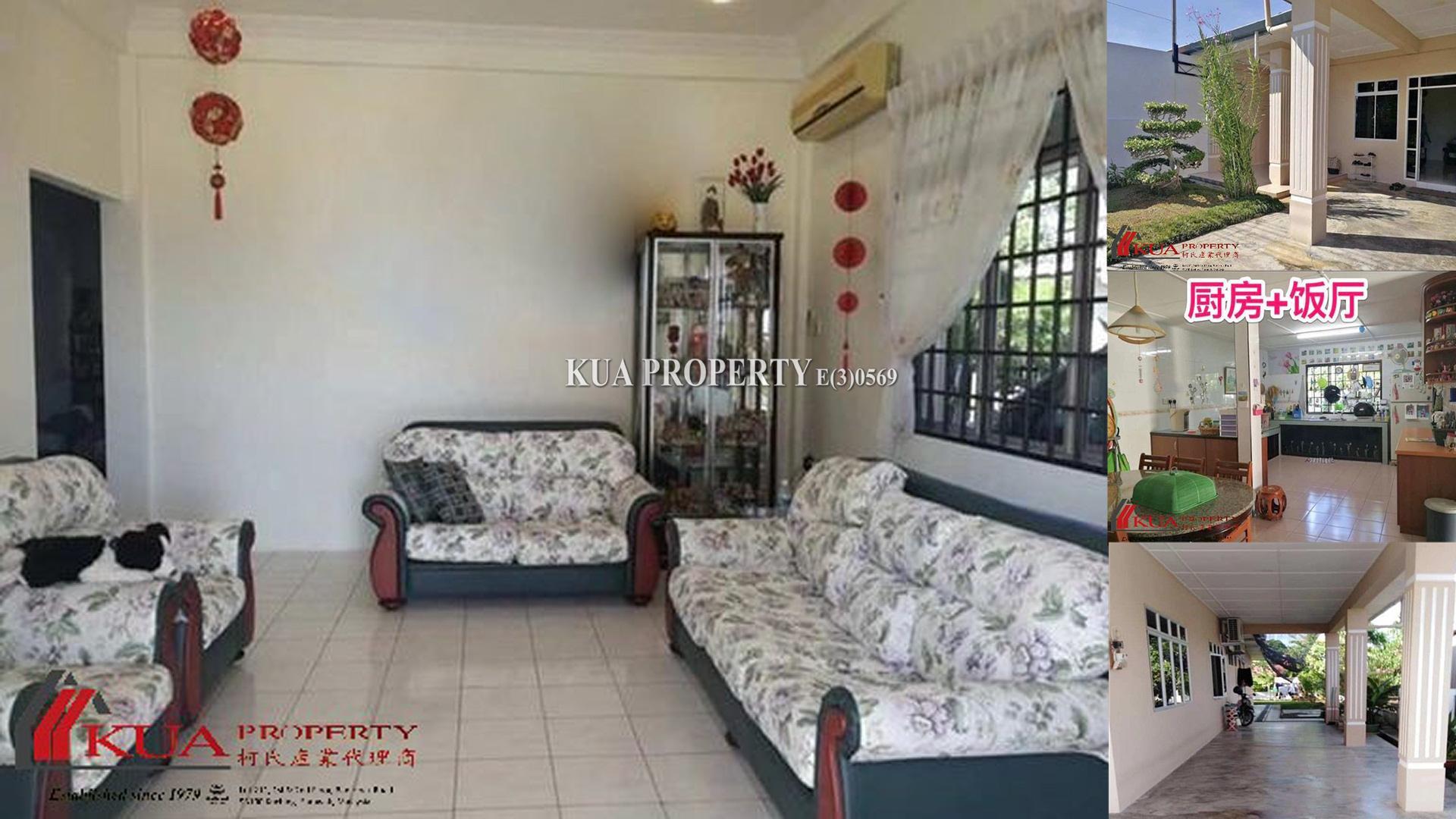 Single Storey Semi-Detached House For Sale! at 5th Mile, Jalan Semaba