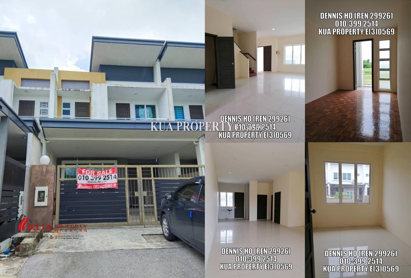 Double Storey Intermediate House For Sale! at Demak Laut, Kuching