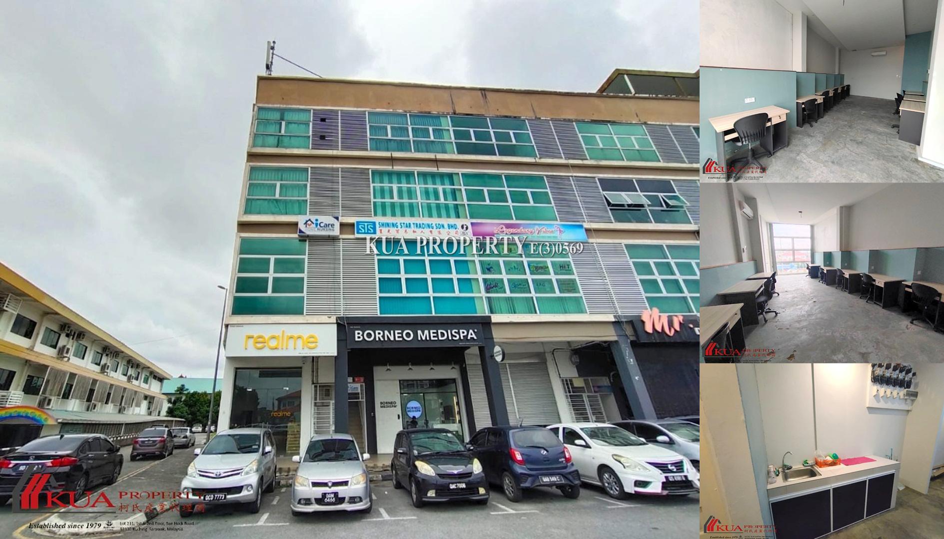 First Floor Corner Studio Office For Rent! at Jalan Laksamana Cheng Ho