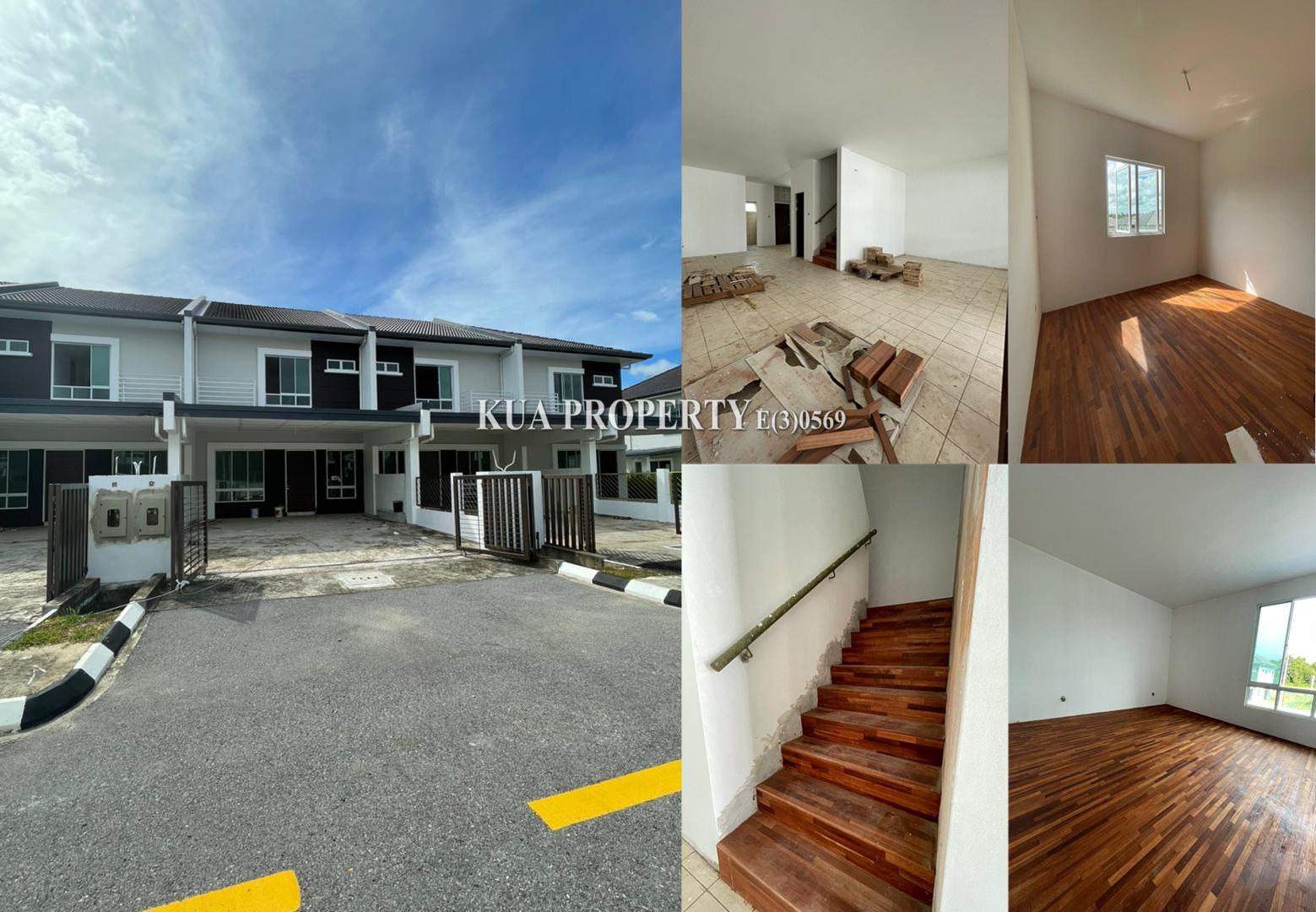 Double storey Terrace Intermediate for sale! at Taman Pelangi, Kuching