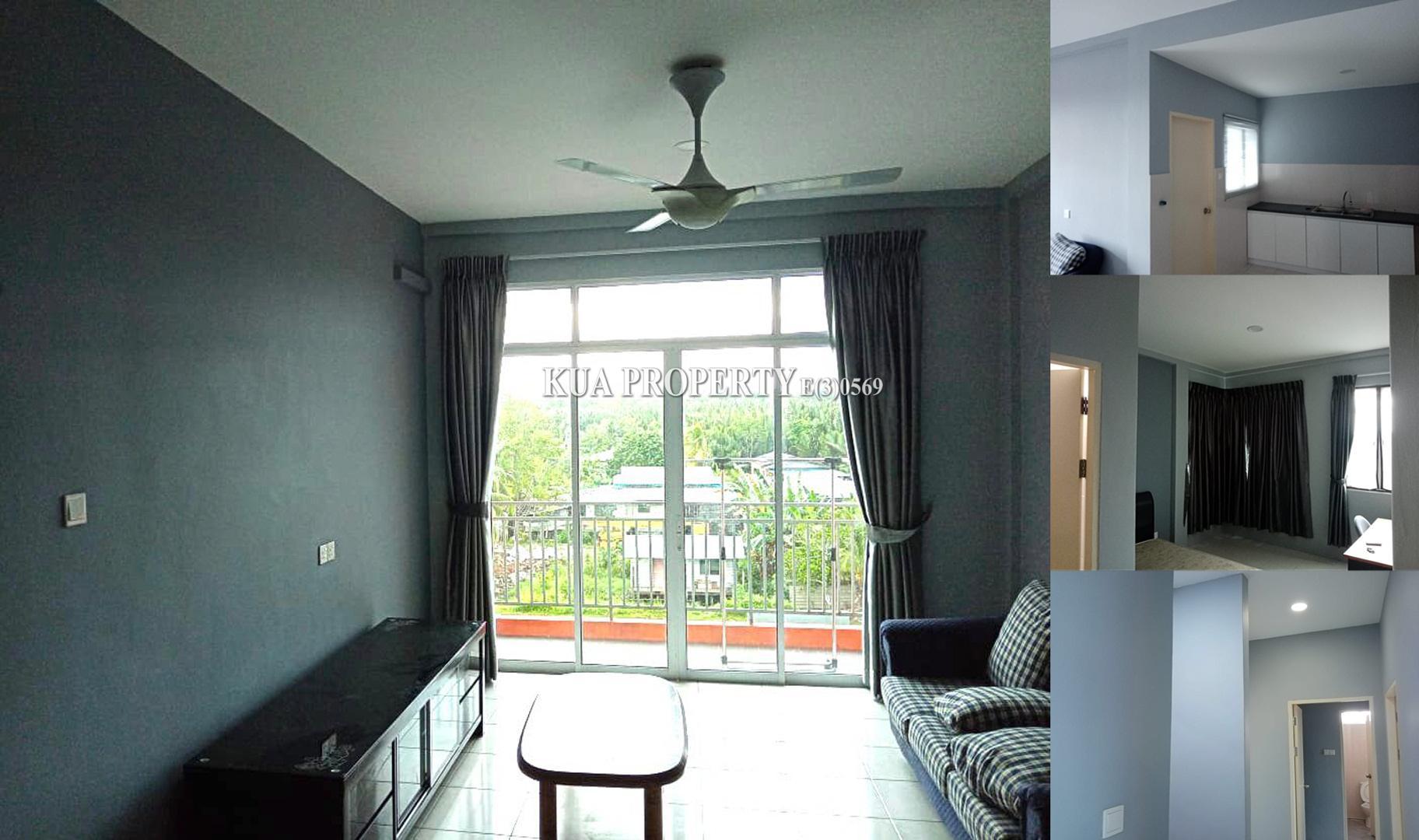 Fully Furnished Level 4 Stutong height 2 apartment For Rent! at Stutong Baru