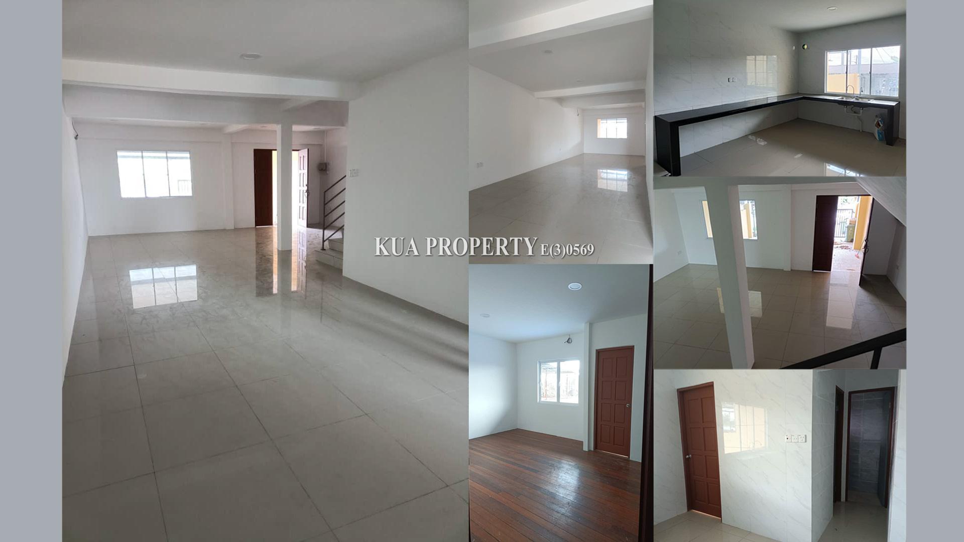 Double Storey Terrace Intermediate House For Sale! at Three Hills Park, Kuching