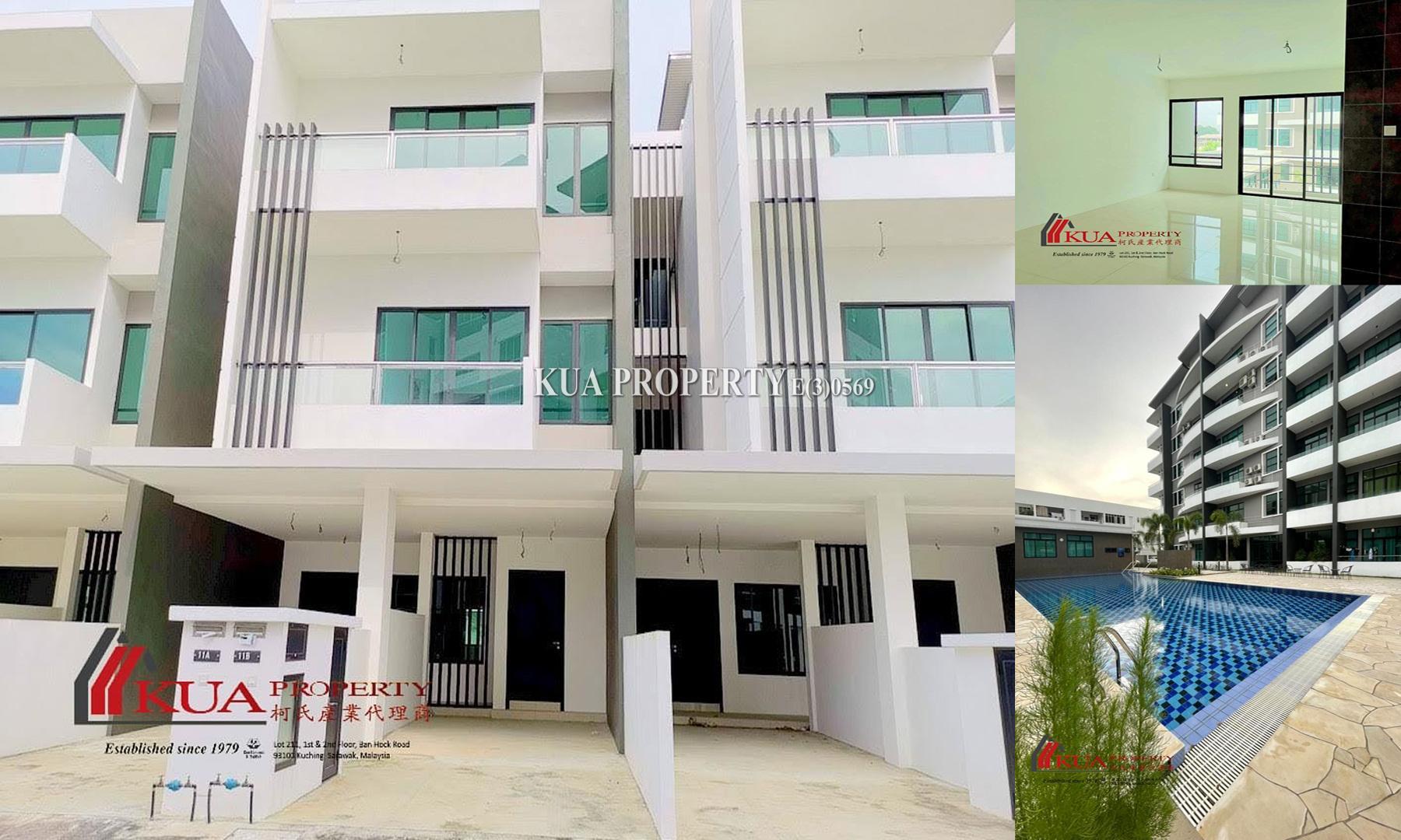 Kuching City Mall D’Belle Residence Townhouse Upper Unit For Sale!