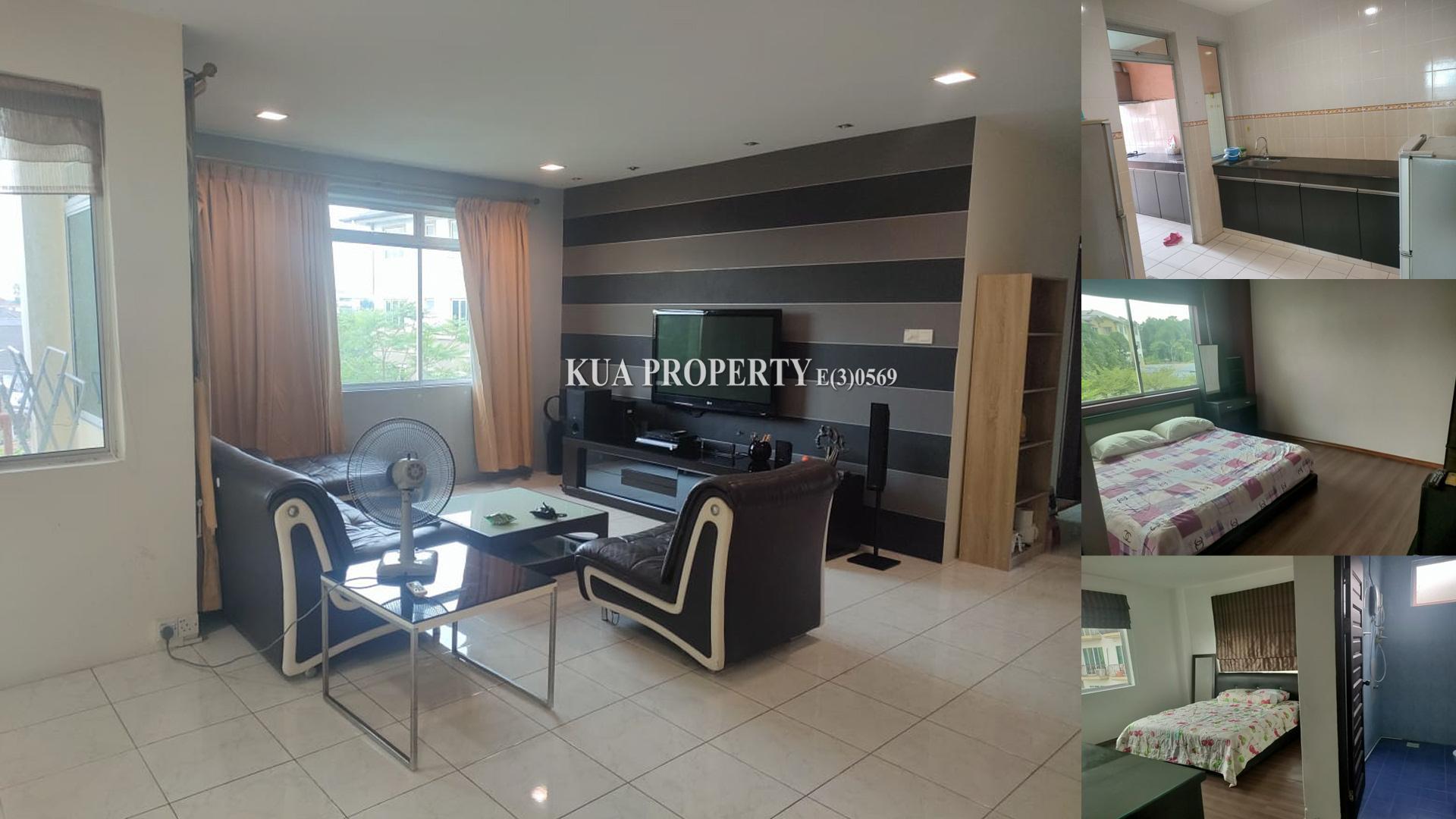 2nd Floor Fully Furnished Eden Height Condominium For Rent! at Richmond Hill, Kuching