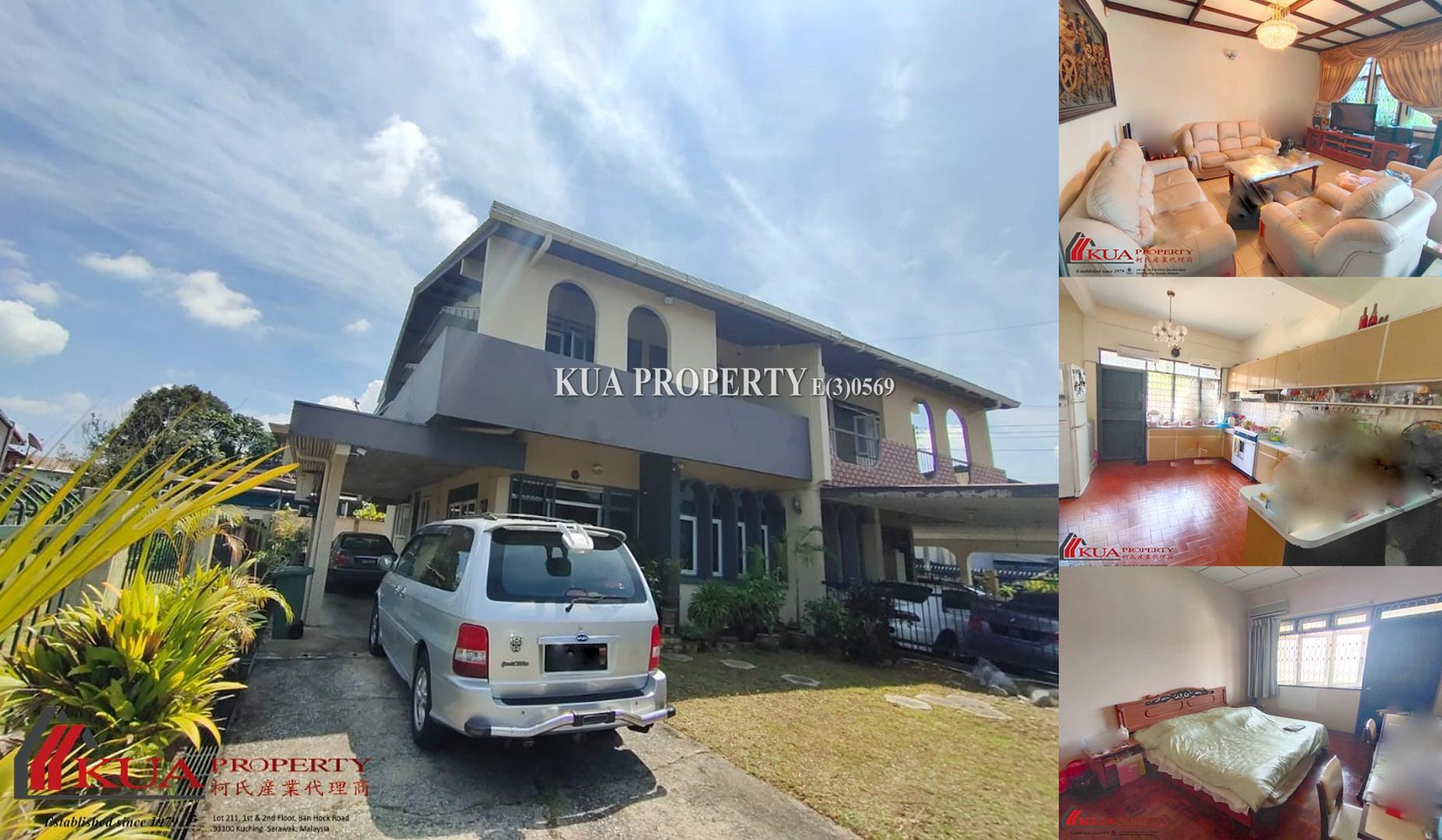 Double Storey Semi-Detached House For Sale! at Sungai Maong Hilir, Kuching