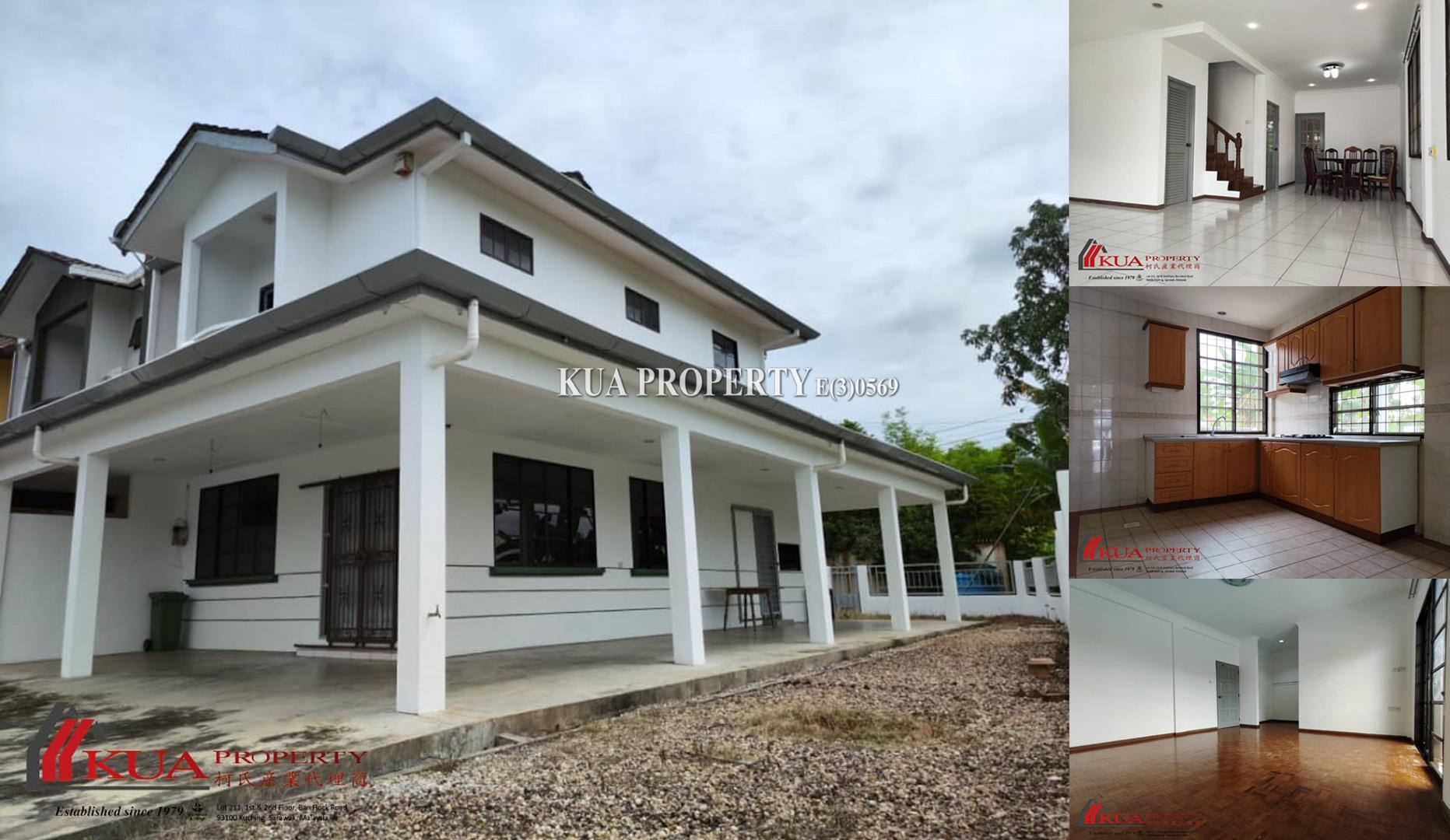 Double Storey Corner Terrace House For Sale! at Royal Garden, Batu Kawa