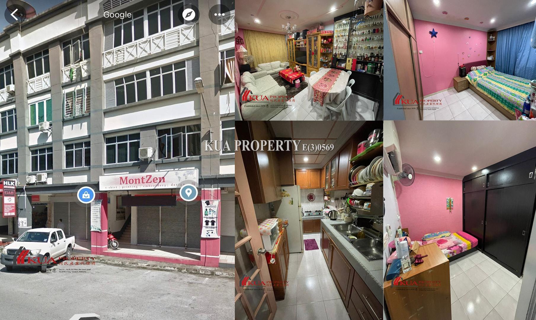 Chong Lin Park Apartment For Sale! at Jalan Tabuan, Kuching