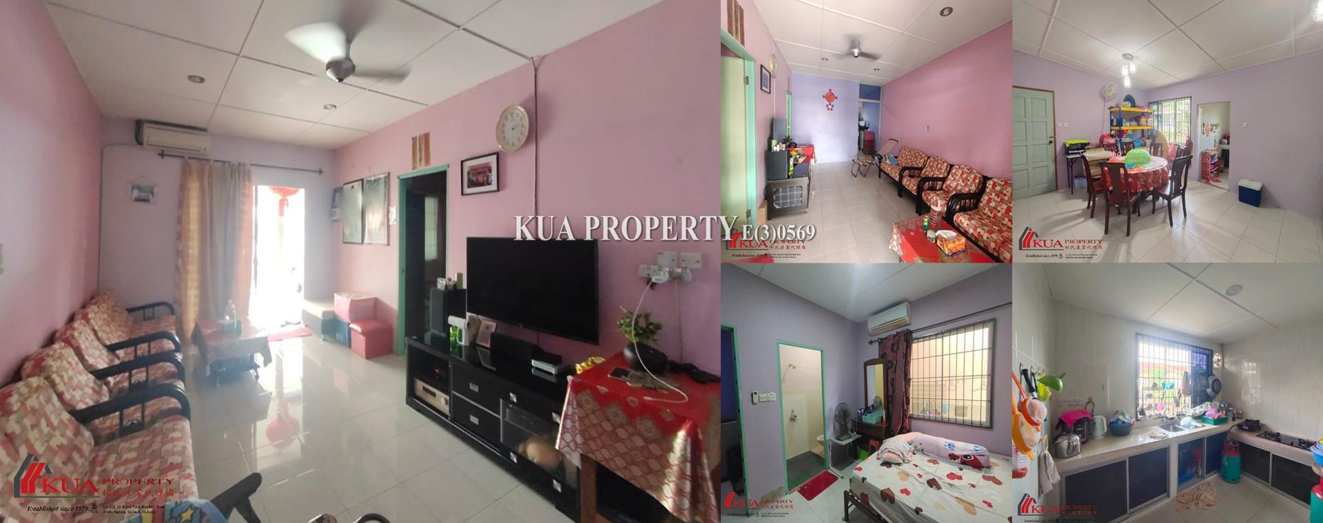 Single Storey Terrace House For Sale! Located at 32 Mile Kuching Serian Road