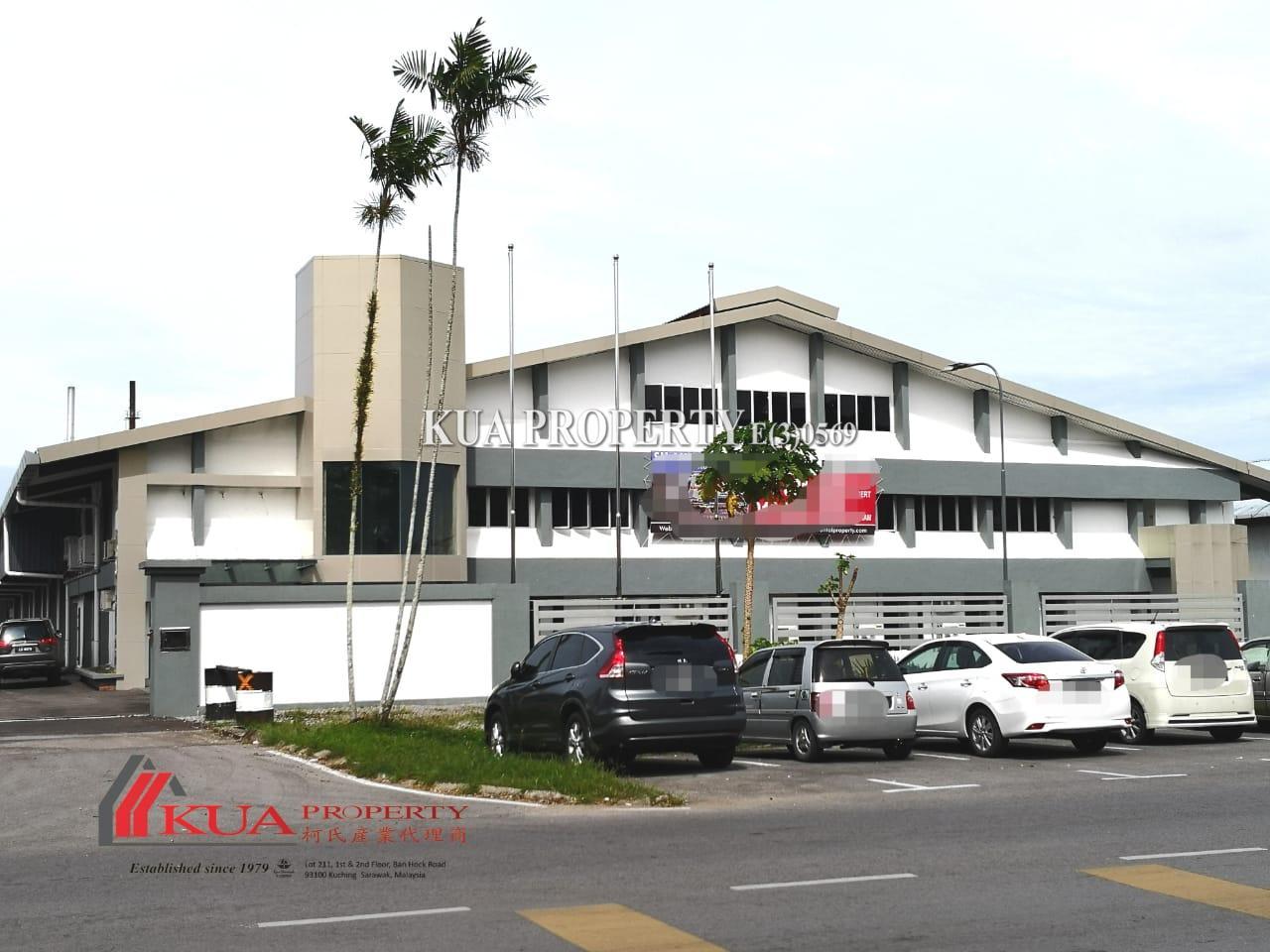 2.5 Storey Office Building with Warehouse For Rent at Tanah Putih Pending