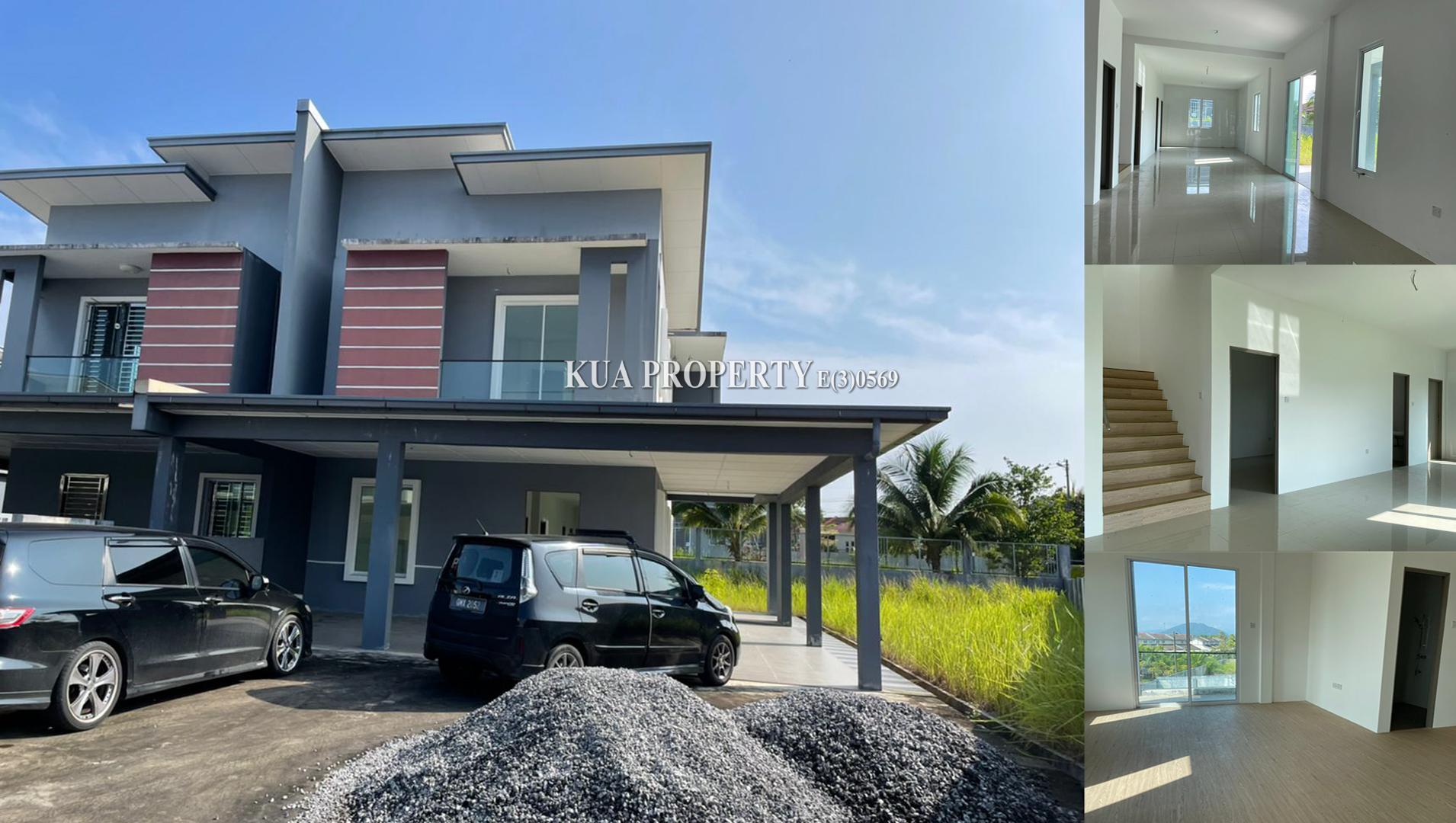 Double Storey Semi Detached House For Sale! Located at Desa Moyan, Kuching