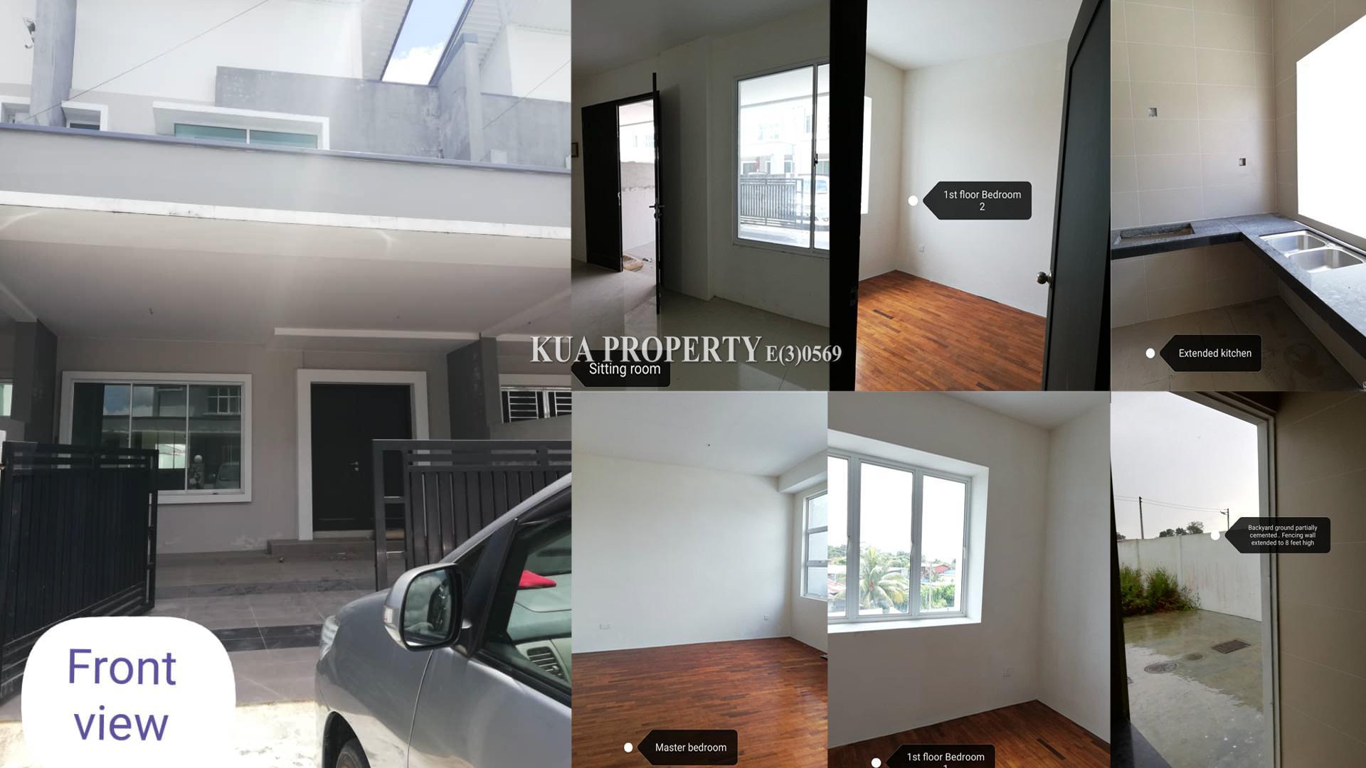 Double Storey Terrace House For Sale! Located at Kung Phin Park, Jalan Kong Ping