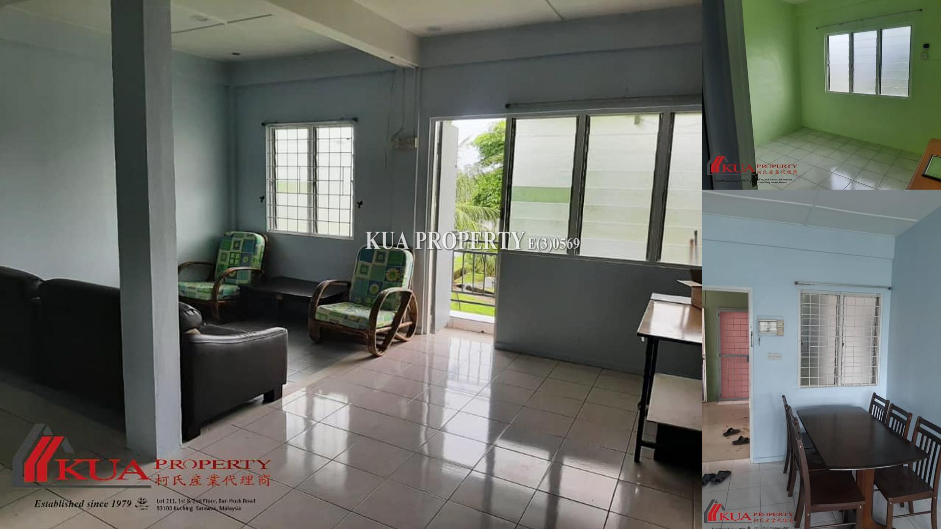 3rd Floor Apartment For Rent! Located at Arang Road, Kuching