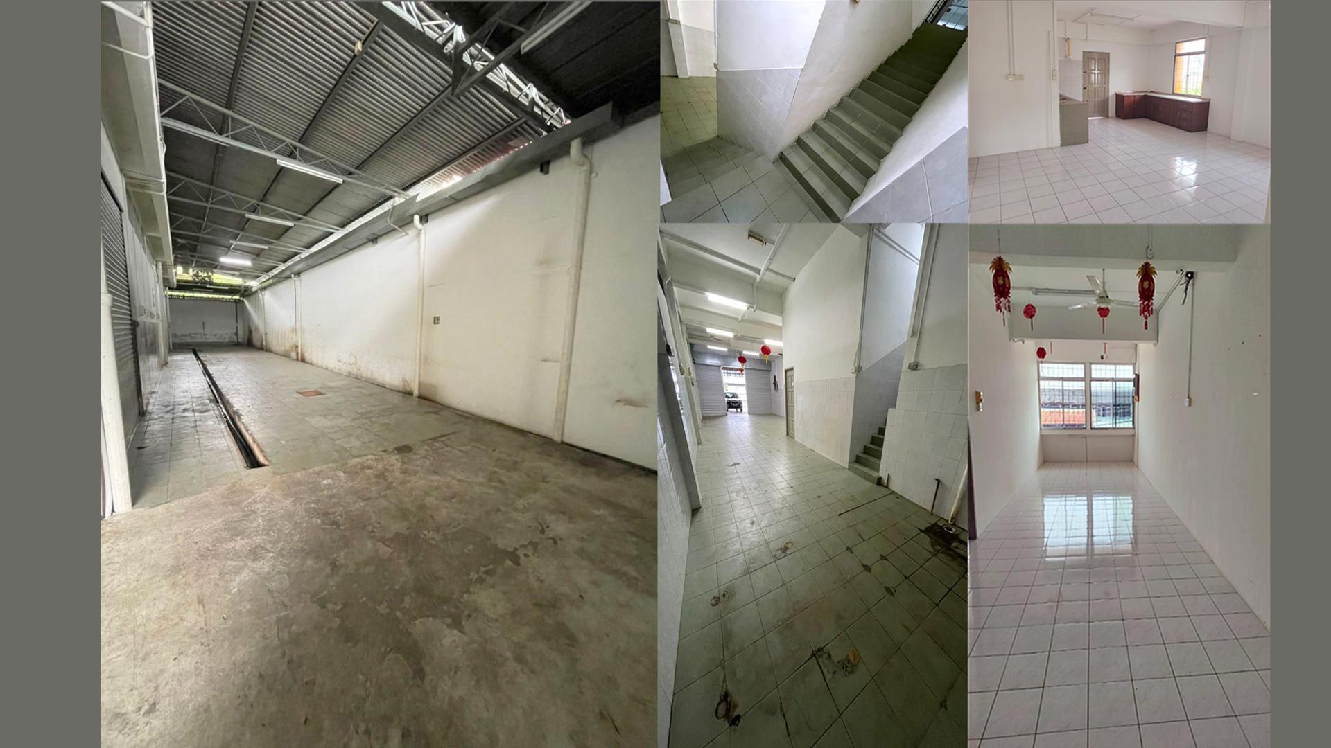 Double Storey Semi Light Industrial FOR RENT! Located at Pending