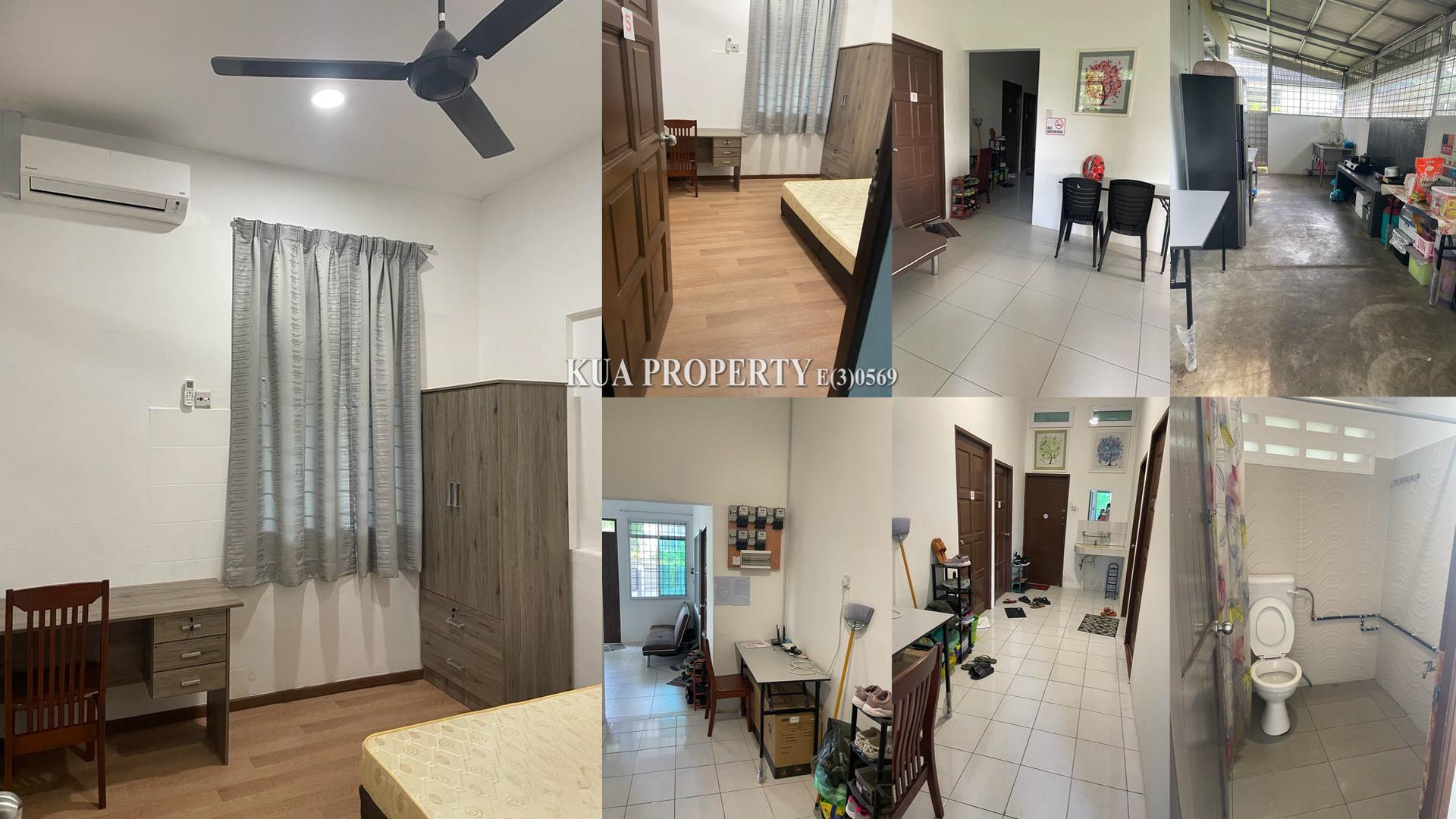 Room For Rent Located in Single Storey detached house at Laman Bong Chin, 3rd Mile