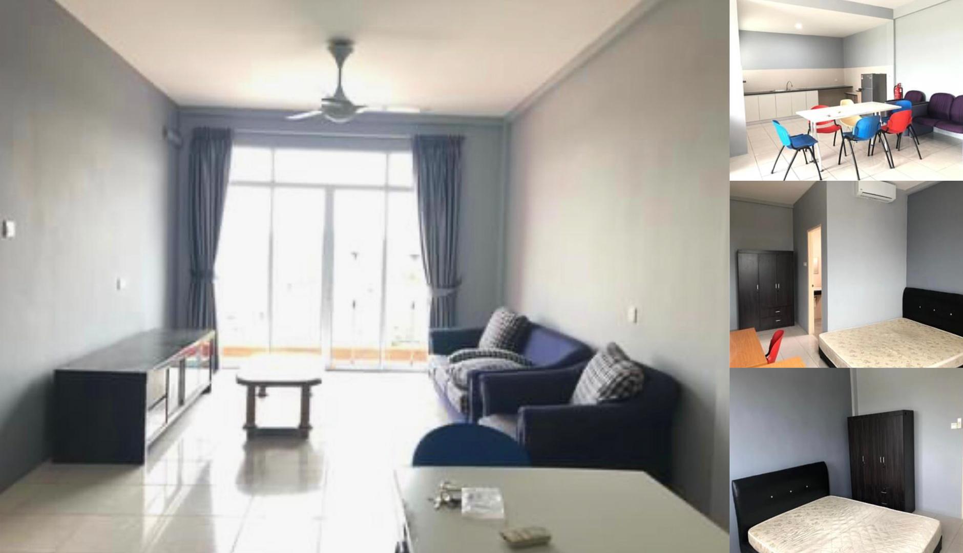 Stutong height 2 apartment For Rent at Stutong Baru