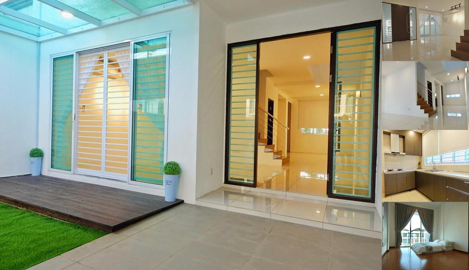 Spacious 3 Storey Terraced house For Rent! located at Palm Residence, Jalan Ensing, Stapok.