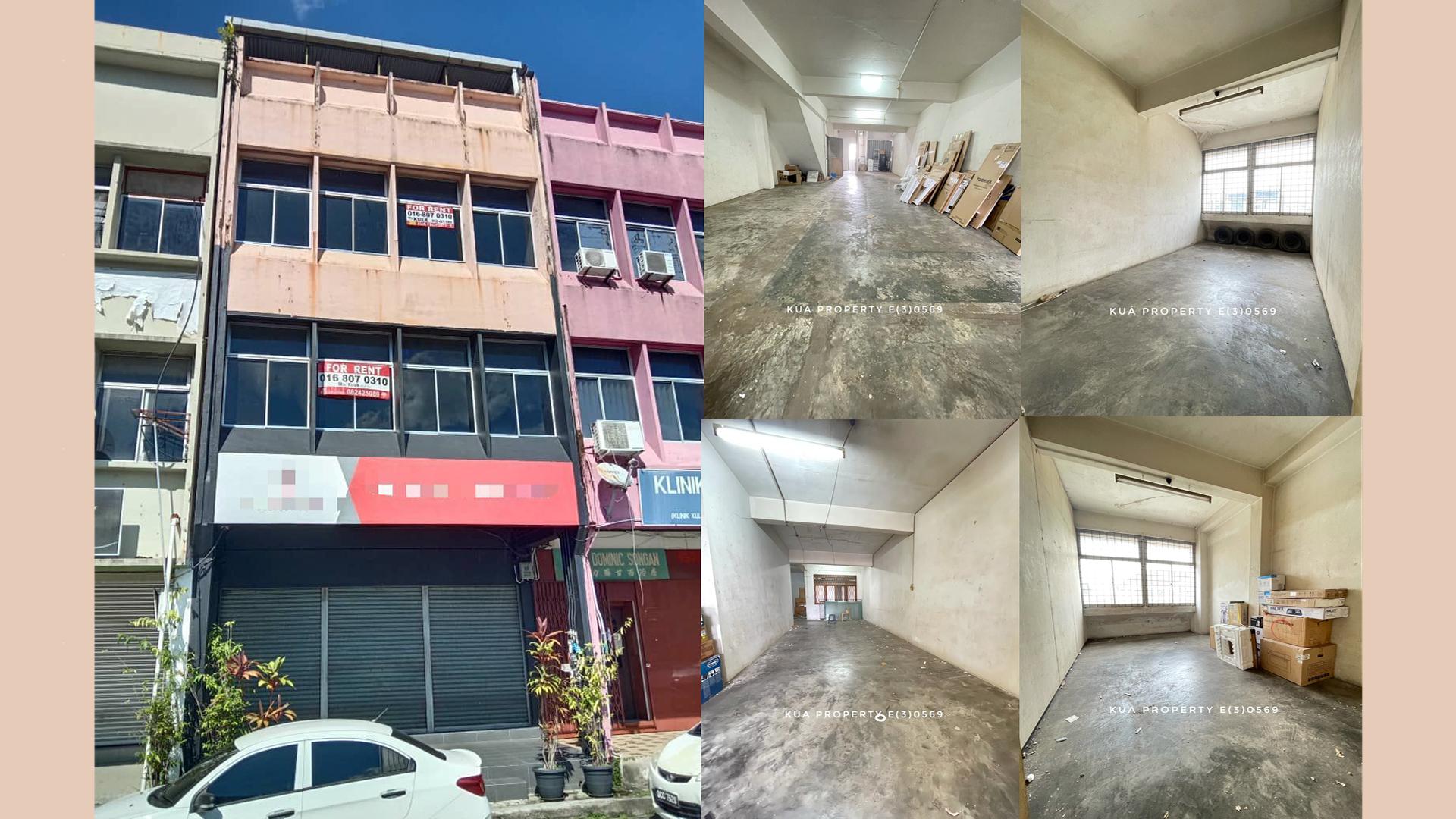 Shoplot for Rent!! Located at Palm Road (Same row with Mayfair Hotel)