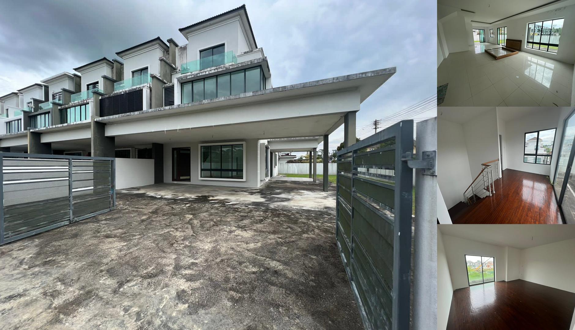 Double Storey 2 1/2 Corner FOR SALE! Located at Green Height Stampin Tengah