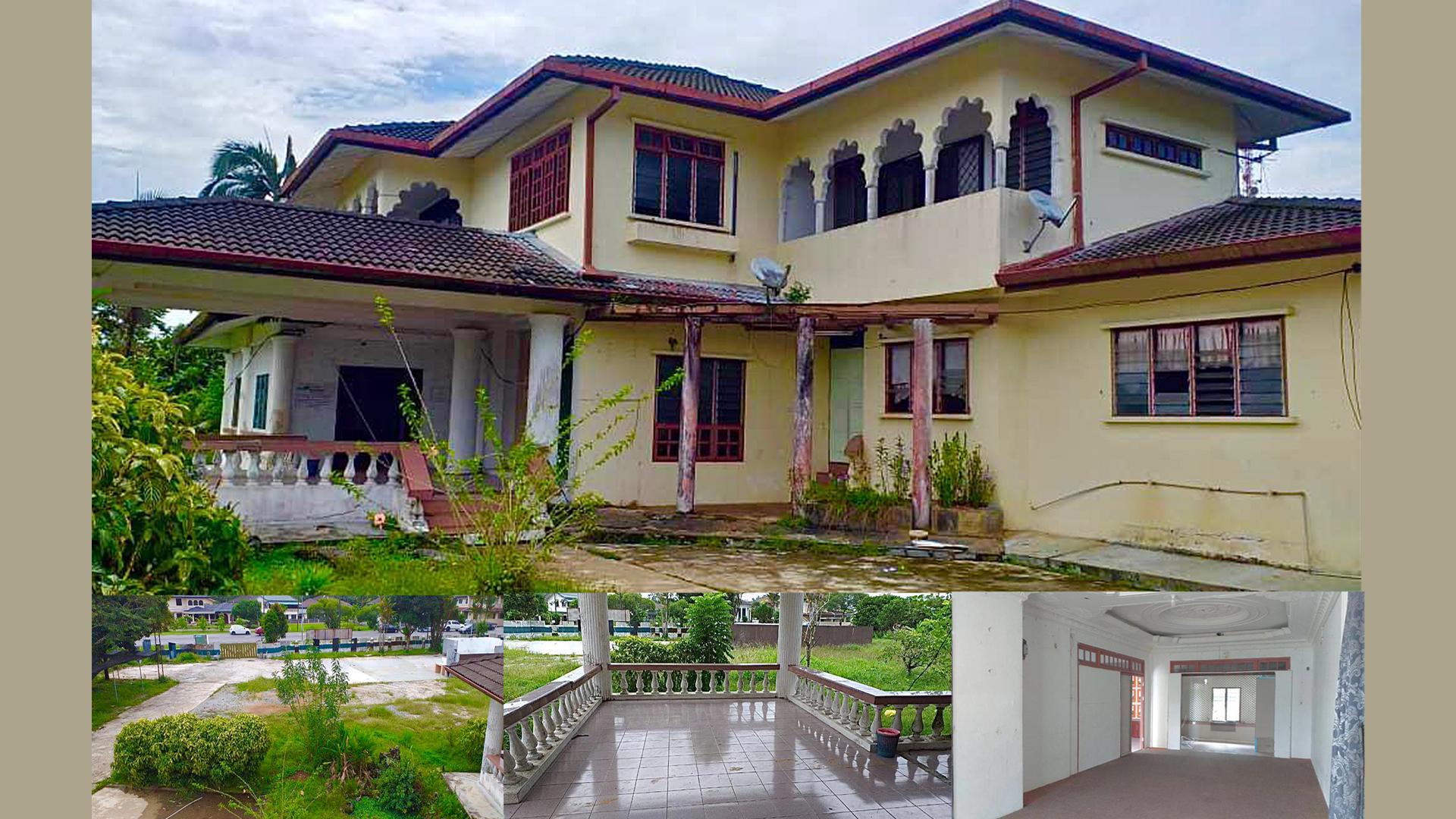Double Storey Detached House For Rent at Taman Kampung Malaysia Jaya, Astana Petra Jaya