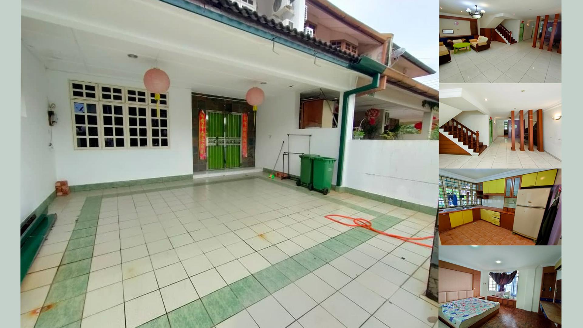 Double storey terrace For Rent Located at Hui Sing 2.5mile kuching