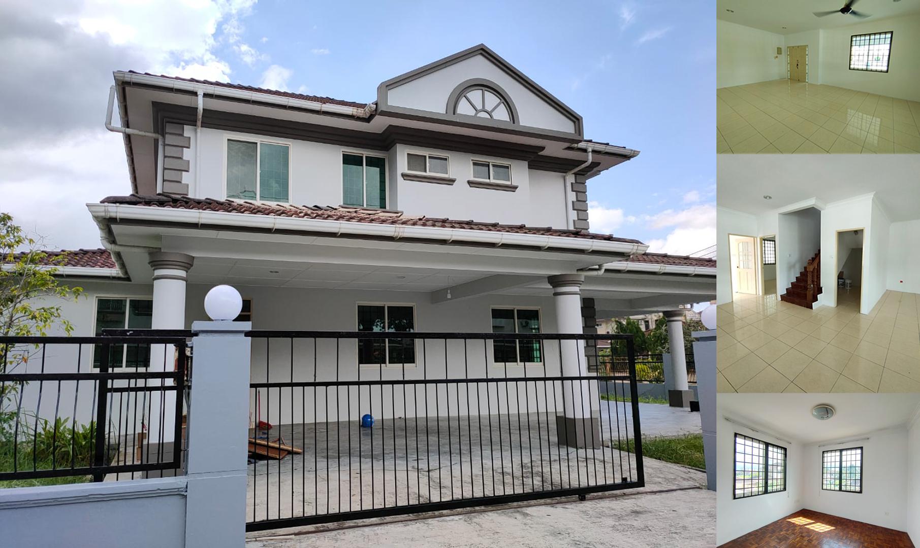 Double Storey Terrace Corner House For Rent at Jalan Kapor/ Stapok