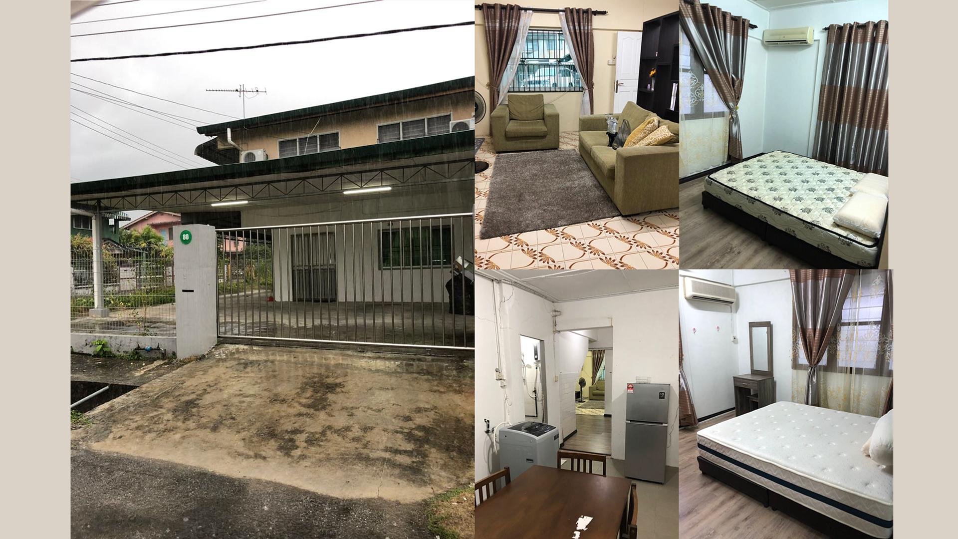 Double storey semi-d house For Sale Located at Seng goon garden