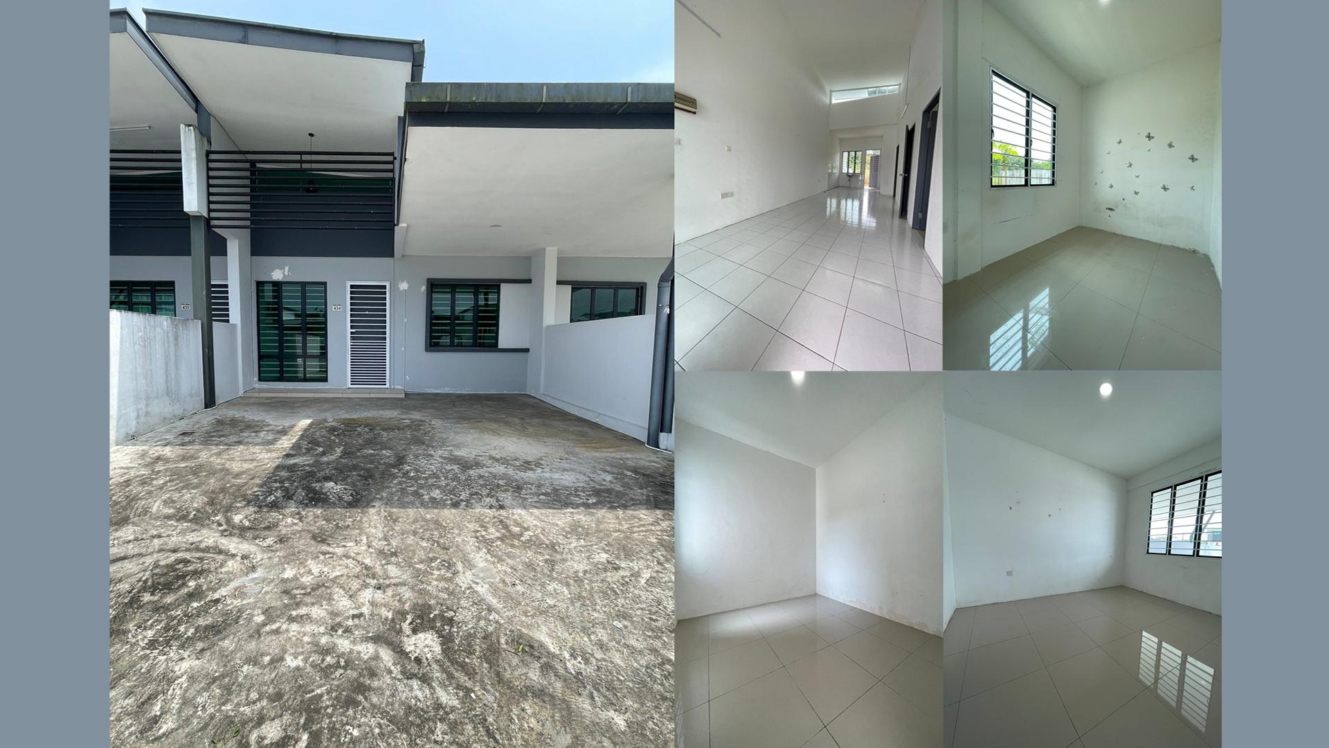 Single Storey Terrace Intermediate House for Rent! Located at Joyous Park, 9th Mile Kuching