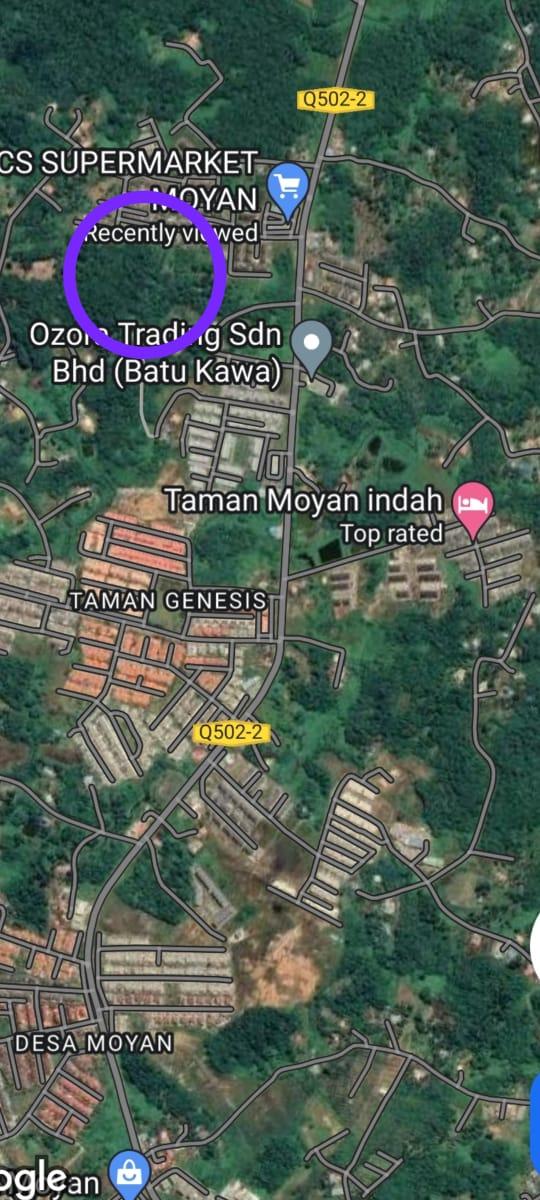 Land For Sale Located at Jalan Batu Kawa-Matang