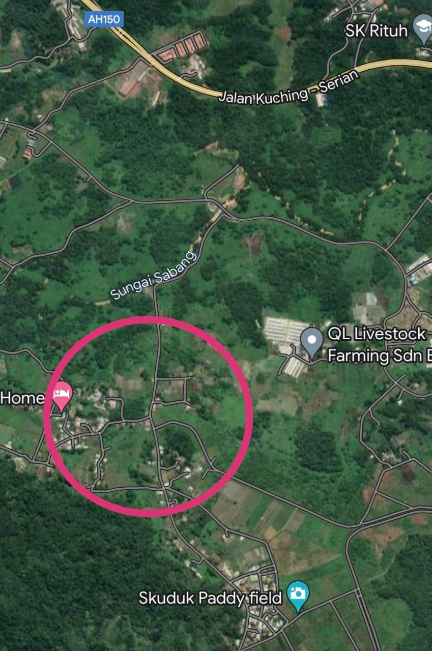 Mixed Zone Land For Sale! 📍Located at 24th miles, Simanggang Road Serian