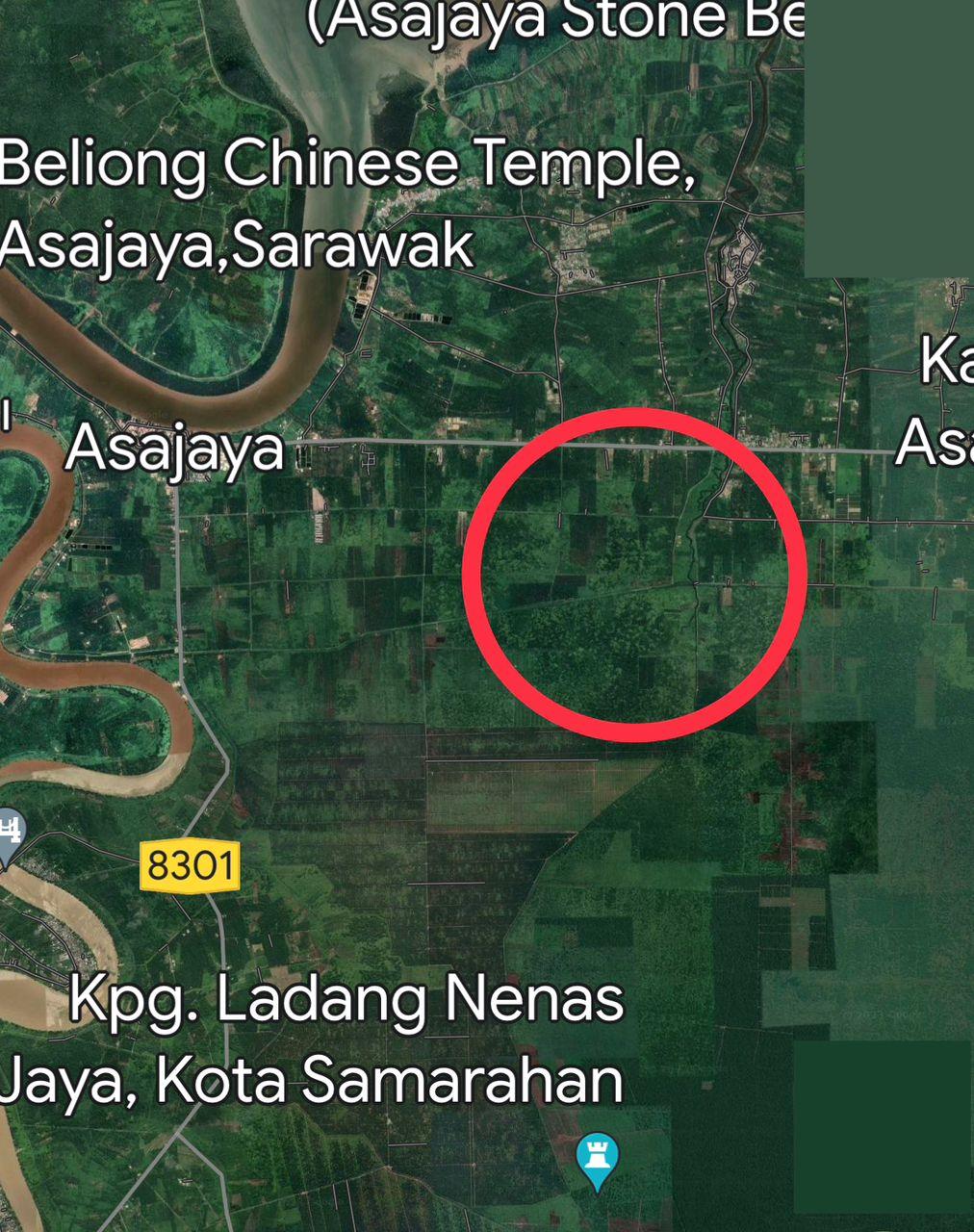 Asajaya land for sale Located at Kota Samarahan