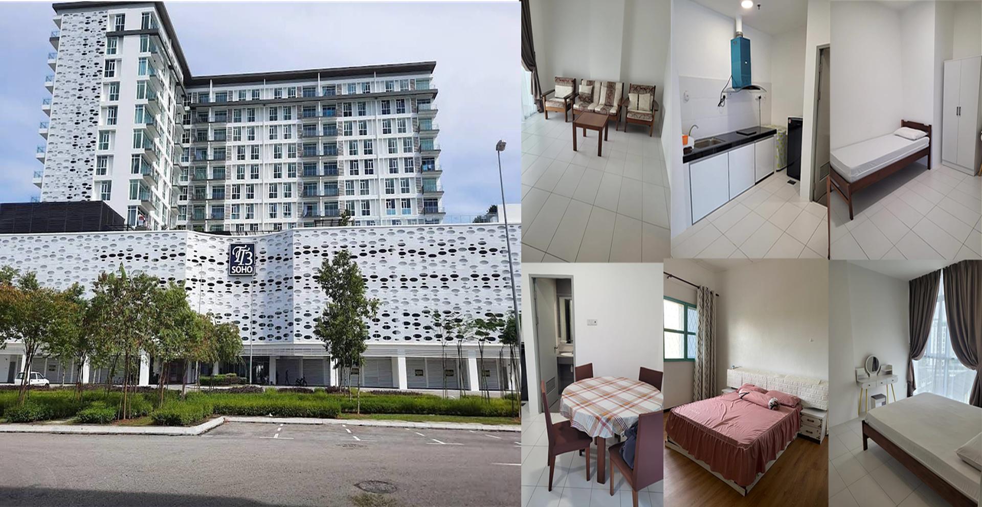 TT3 soho Apartment unit For Rent! Located at Tabuan Tranquility