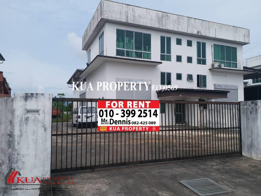 Double Storey Semi-Detached Factory/Warehouse FOR RENT! at Batu Kitang