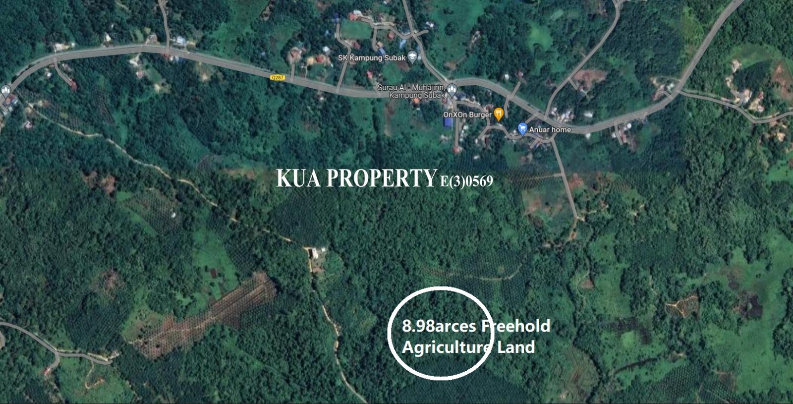 Freehold Agriculture Land For Sale at Bekenu near SK Kampung Subak