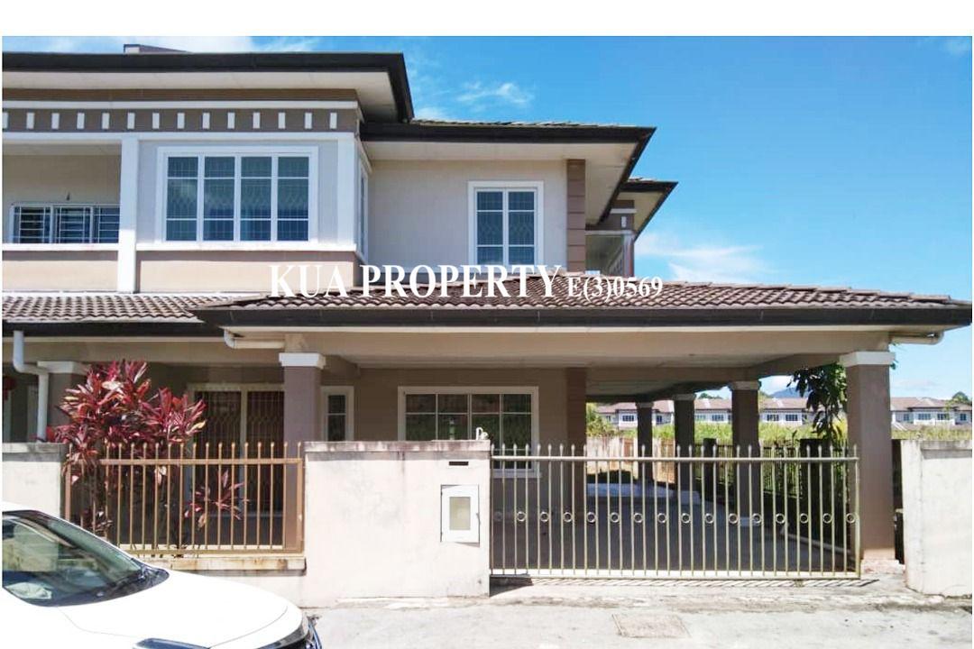 Double Storey Terrace Corner House For SALE Located at Taman Moyan