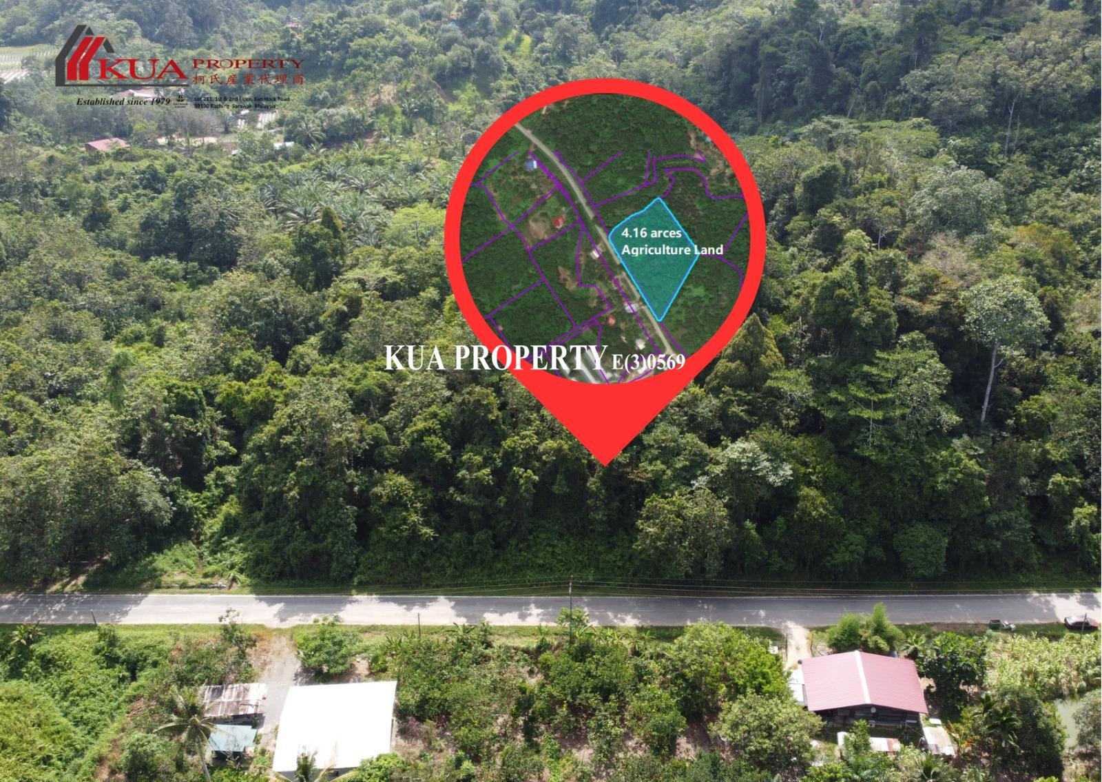 Miri Roadside Agriculture Land For Sale! at Sungai Rait Sarawak