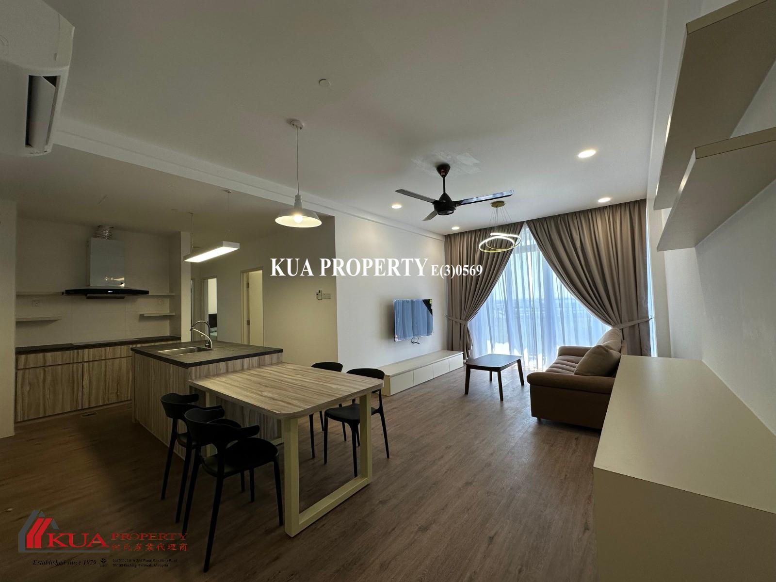 Avona Residence Apartment For Rent! at Tabuan Tranquility