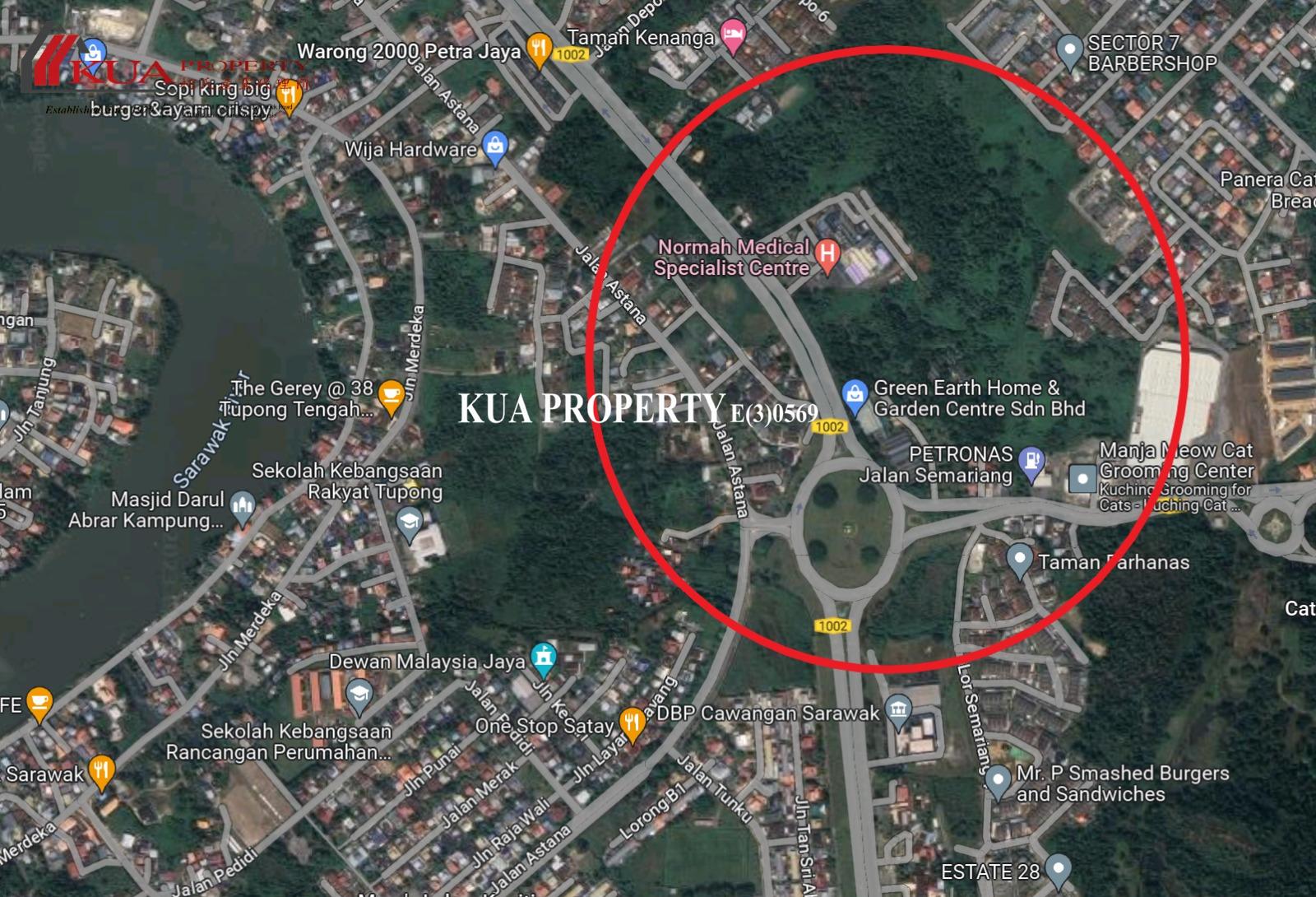 First Lot Land For Sale! 📍Located next to Normah Medical Specialist Centre Petra Jaya