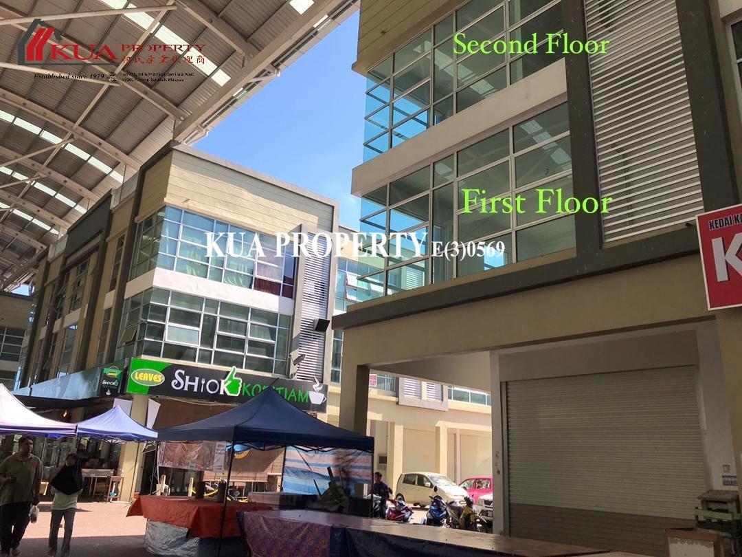 First and Second Floor Corner Shoplot For Rent!