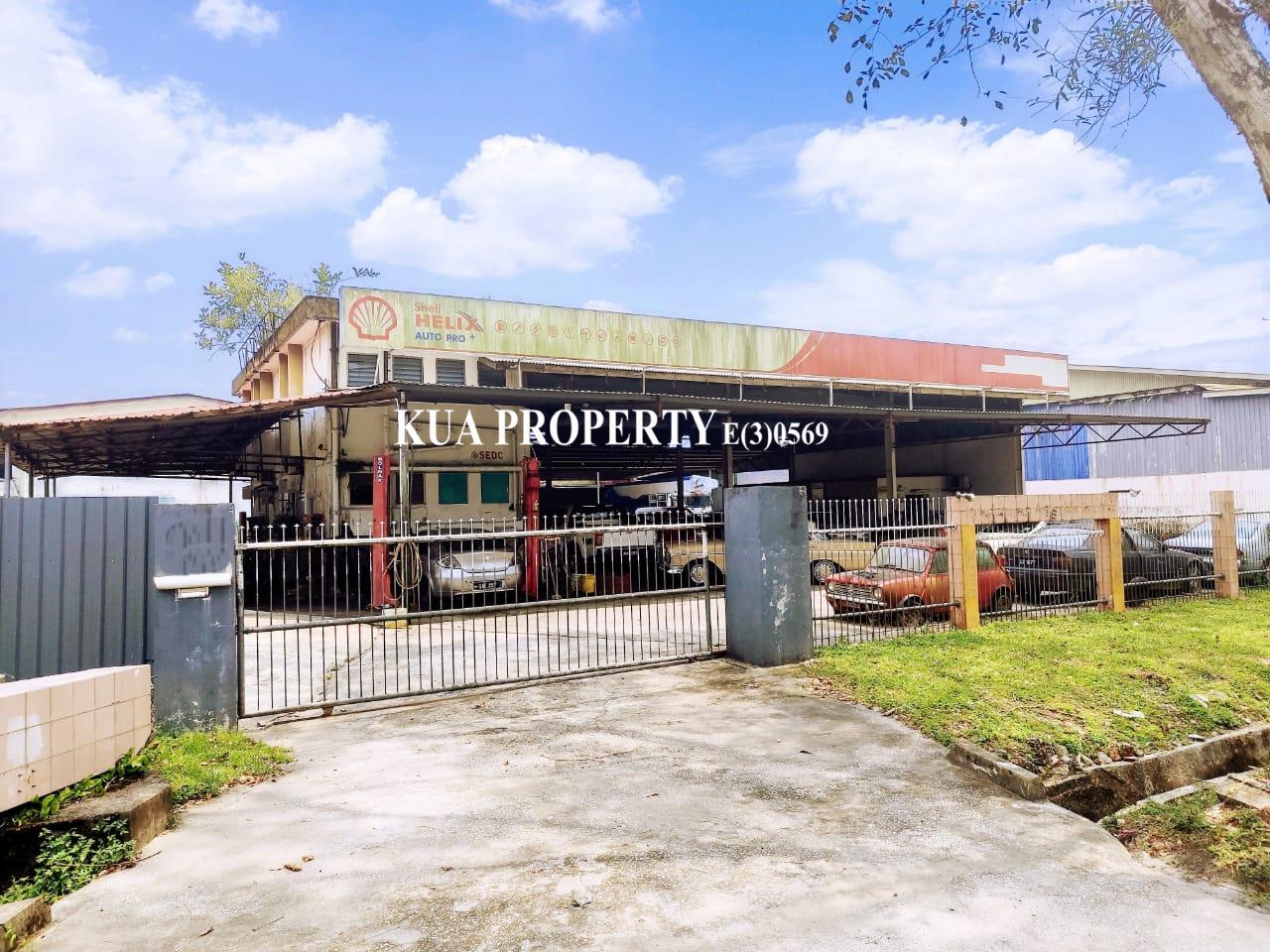Detached Factory For Sale/ Rent at Pending Industrial Estate Bintawa (Road Side)